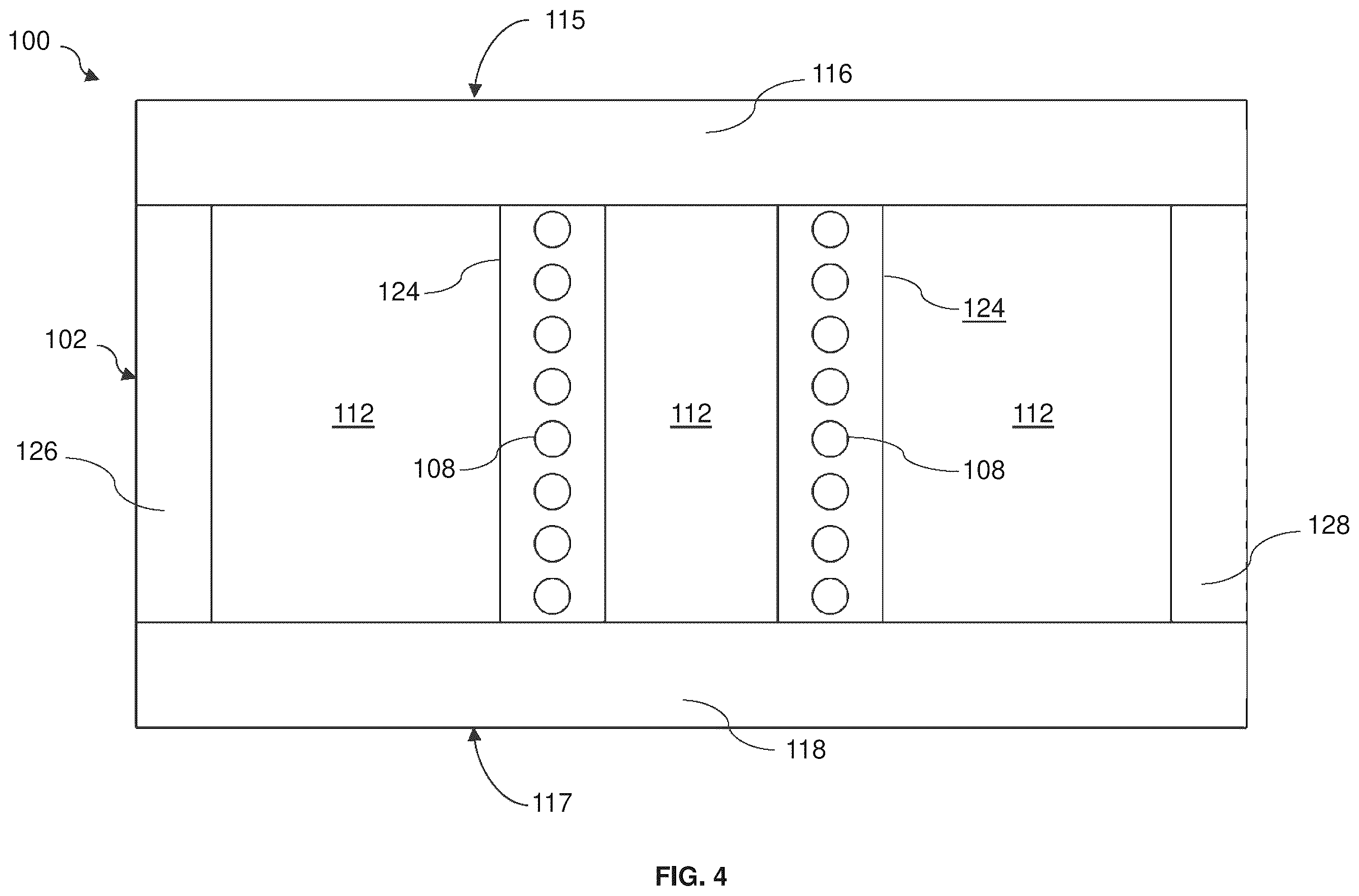 Patent US12410730 Figure 6 – Turbine shroud and turbomachine with cooling circuit