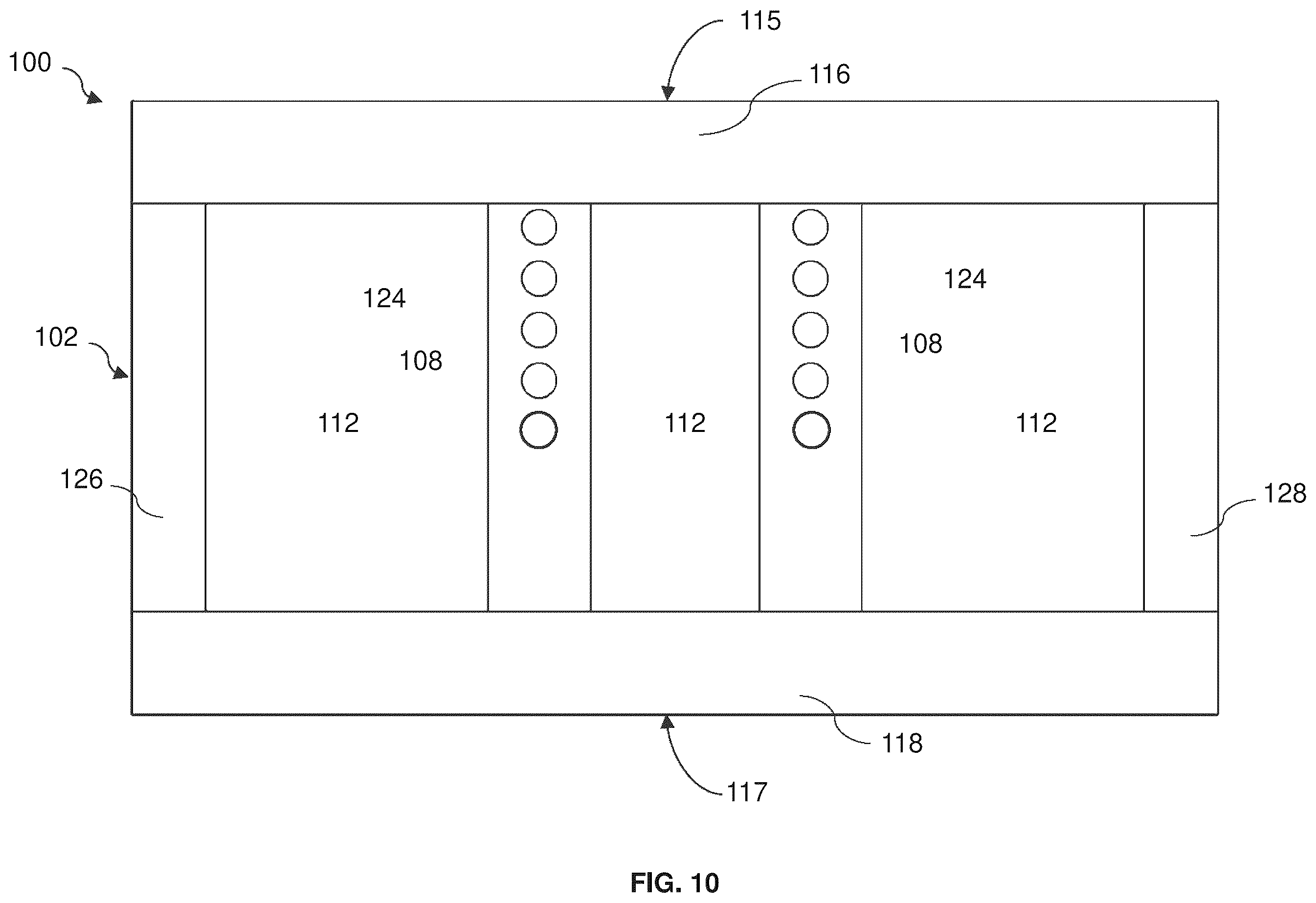 Patent US12410730 Figure 12 – Turbine shroud and turbomachine with cooling circuit