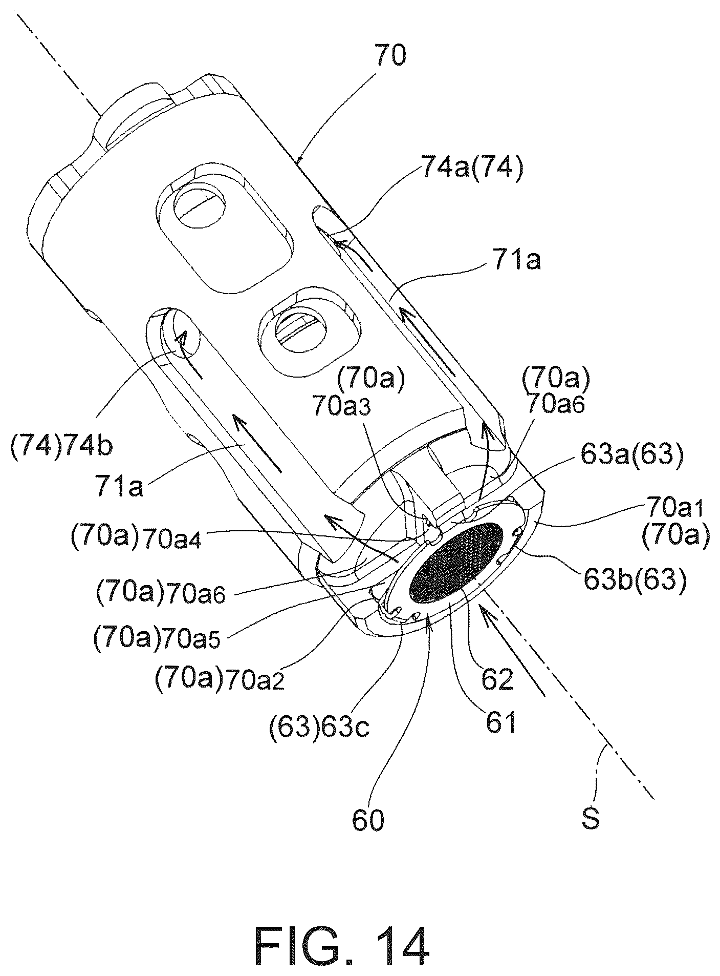 Patent US12410733 Figure 14 – Fluid control valve unit and valve timing change device
