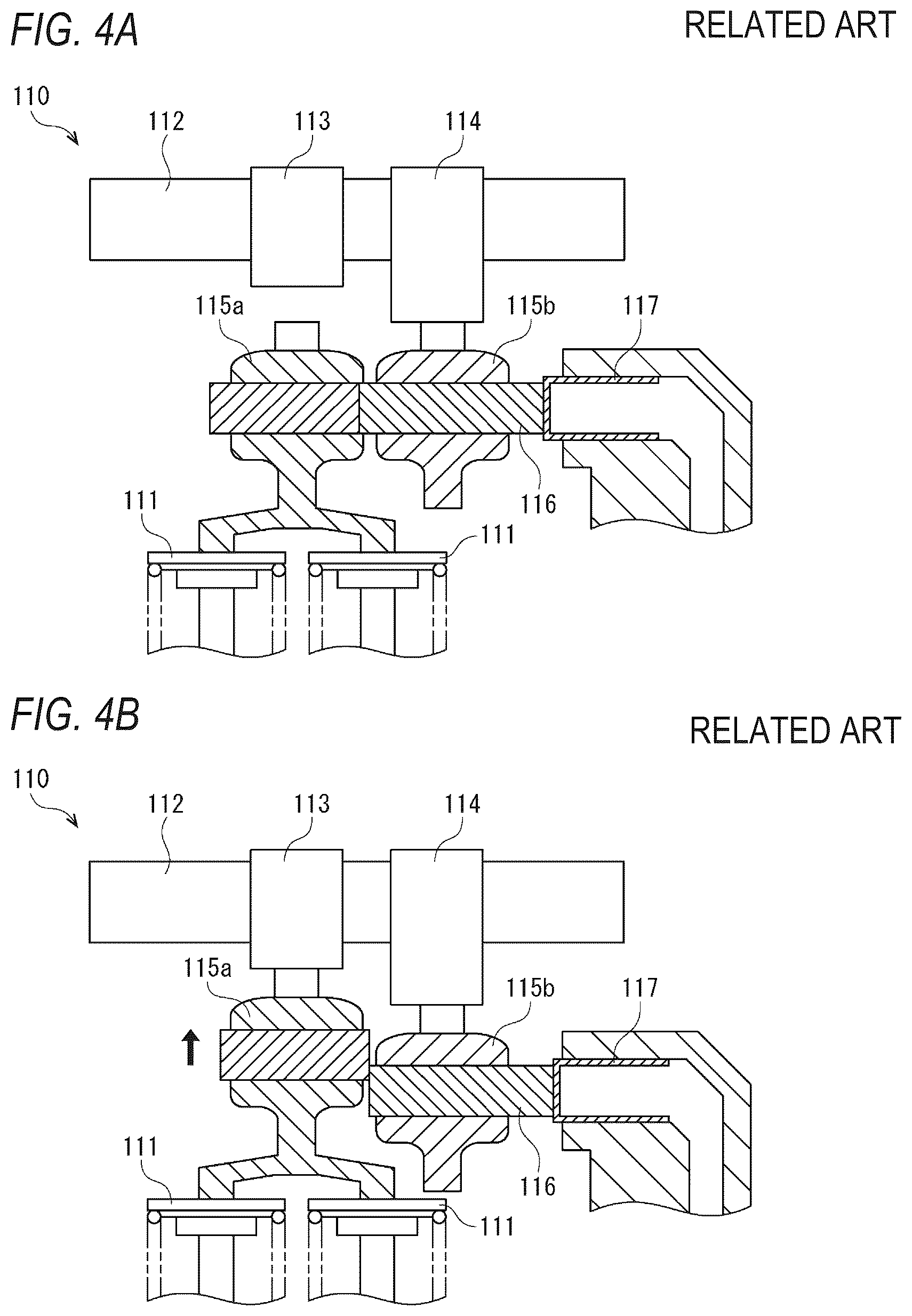 Patent US12410734 Figure 4 – Variable valve device
