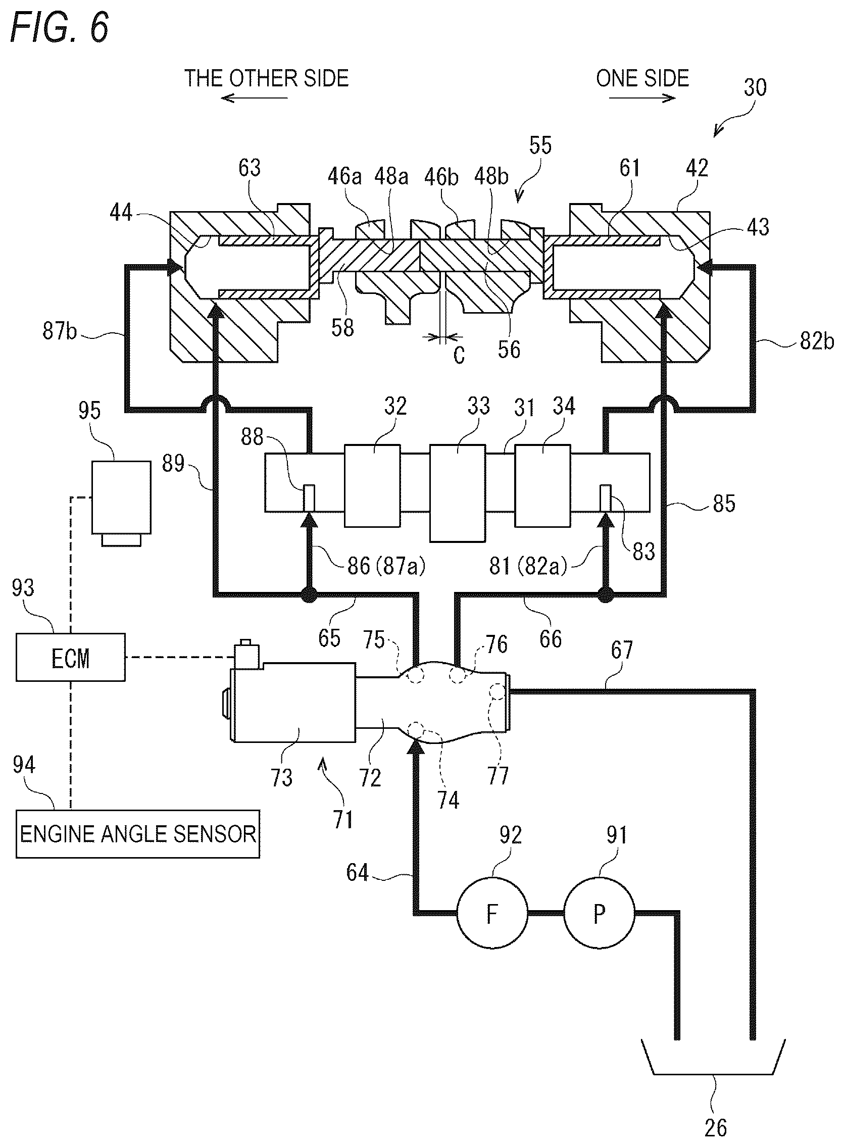 Patent US12410734 Figure 6 – Variable valve device