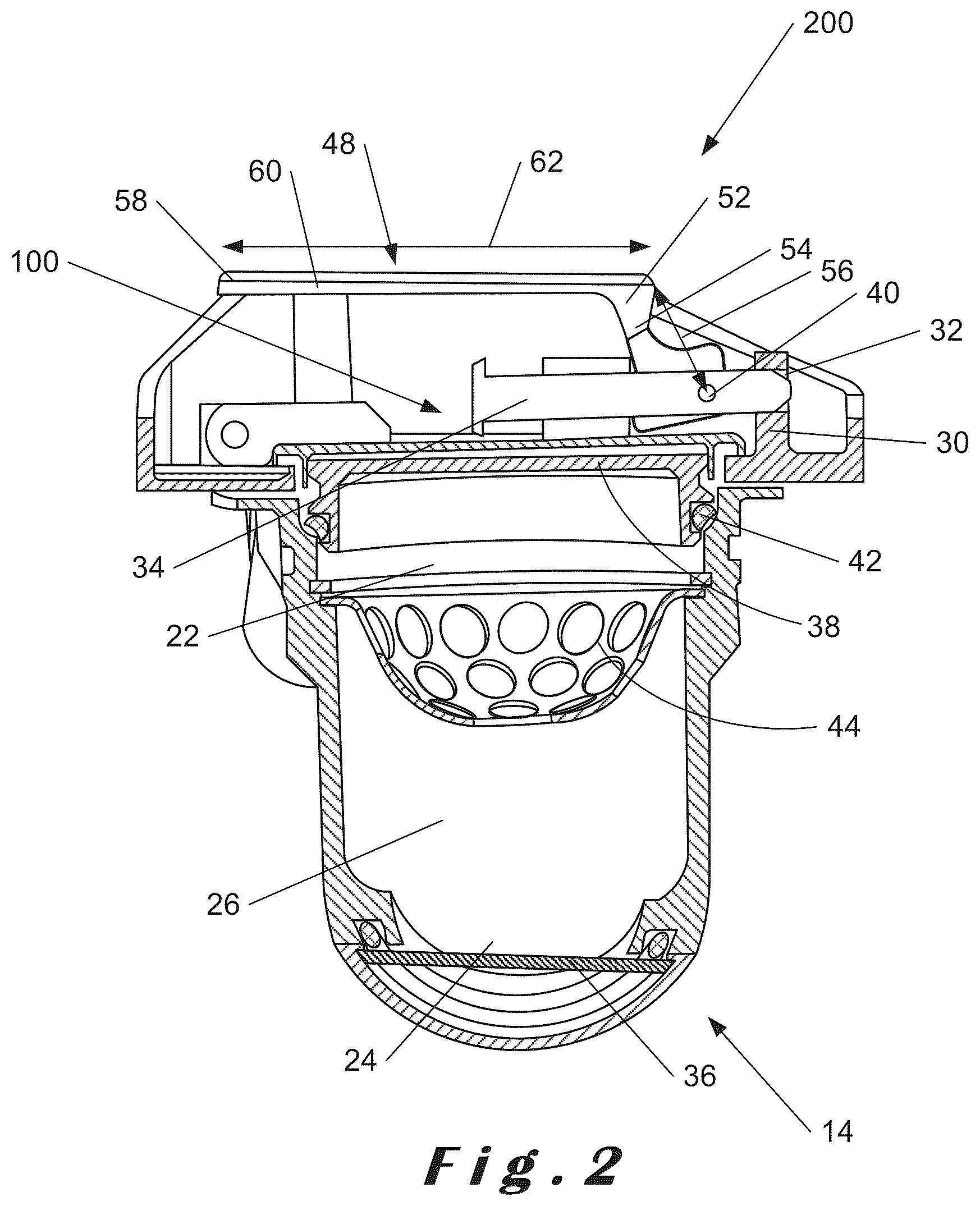 Patent US12410735 Figure 2 – Device configured to be mounted on an oil tank of an aircraft turbomachine, oil supply assembly and associated method of use