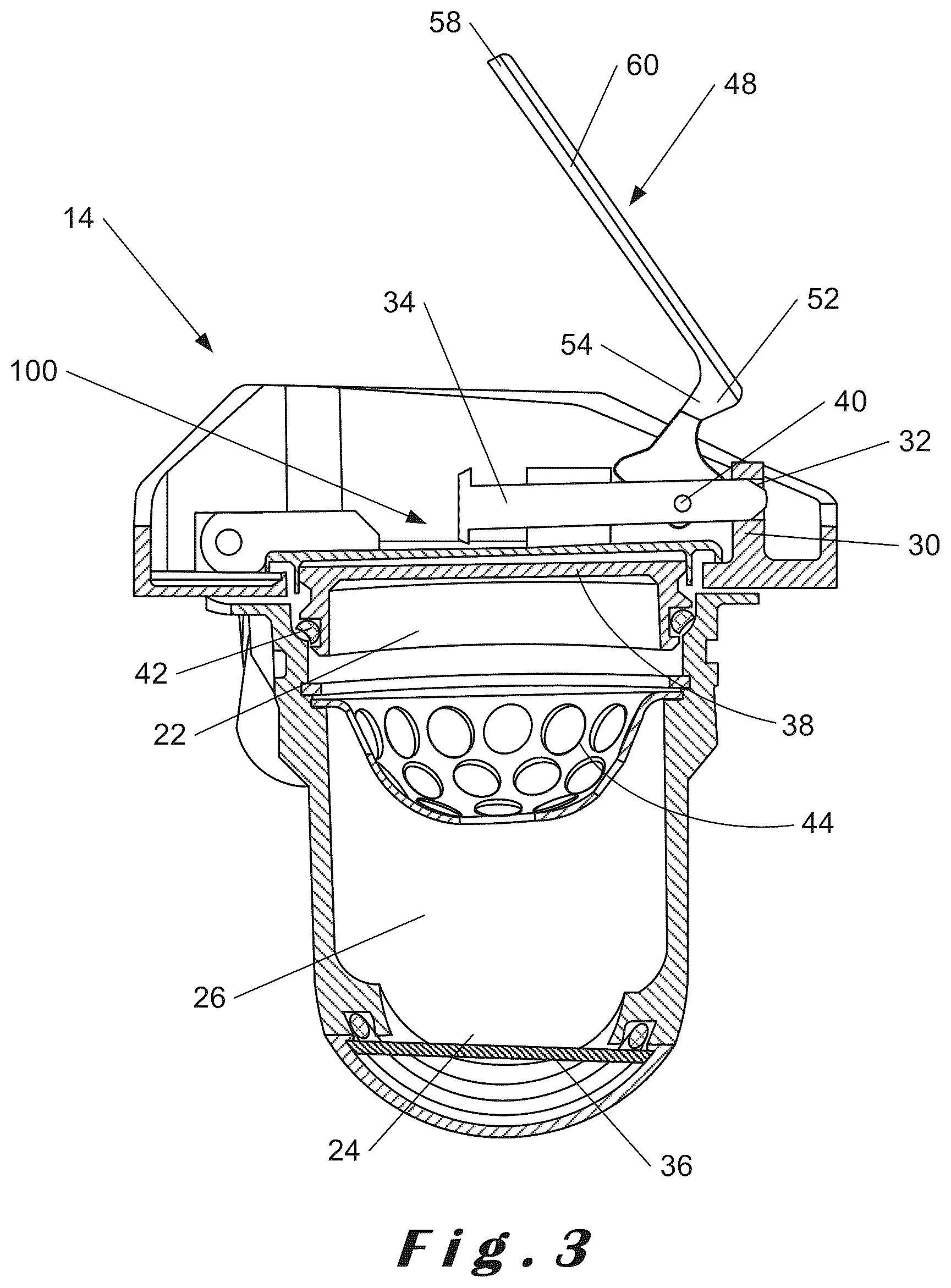 Patent US12410735 Figure 3 – Device configured to be mounted on an oil tank of an aircraft turbomachine, oil supply assembly and associated method of use