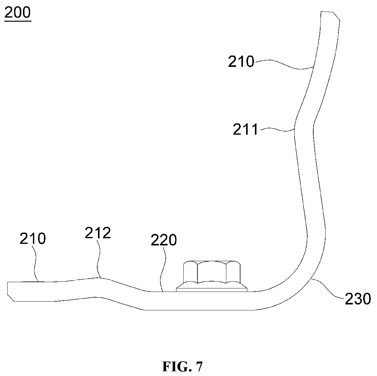 Patent US12410738 Figure 7 – Exhaust gas purification apparatus and construction machinery including the same