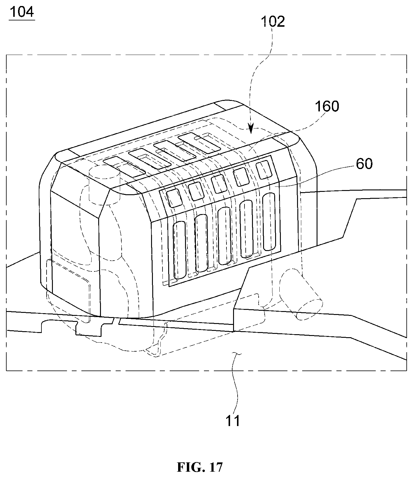 Patent US12410738 Figure 17 – Exhaust gas purification apparatus and construction machinery including the same