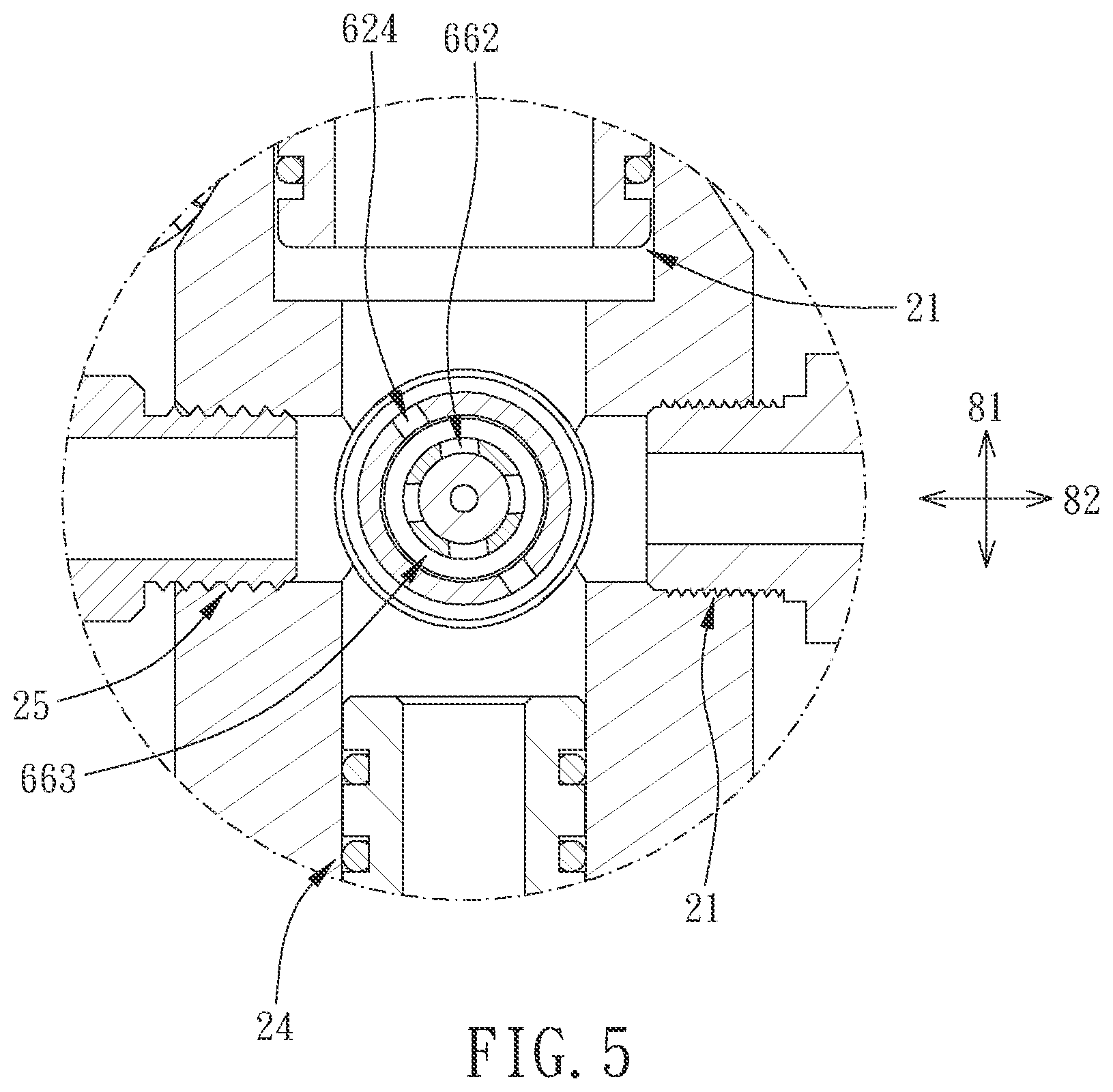 Patent US12410742 Figure 5 – Liquid filling device
