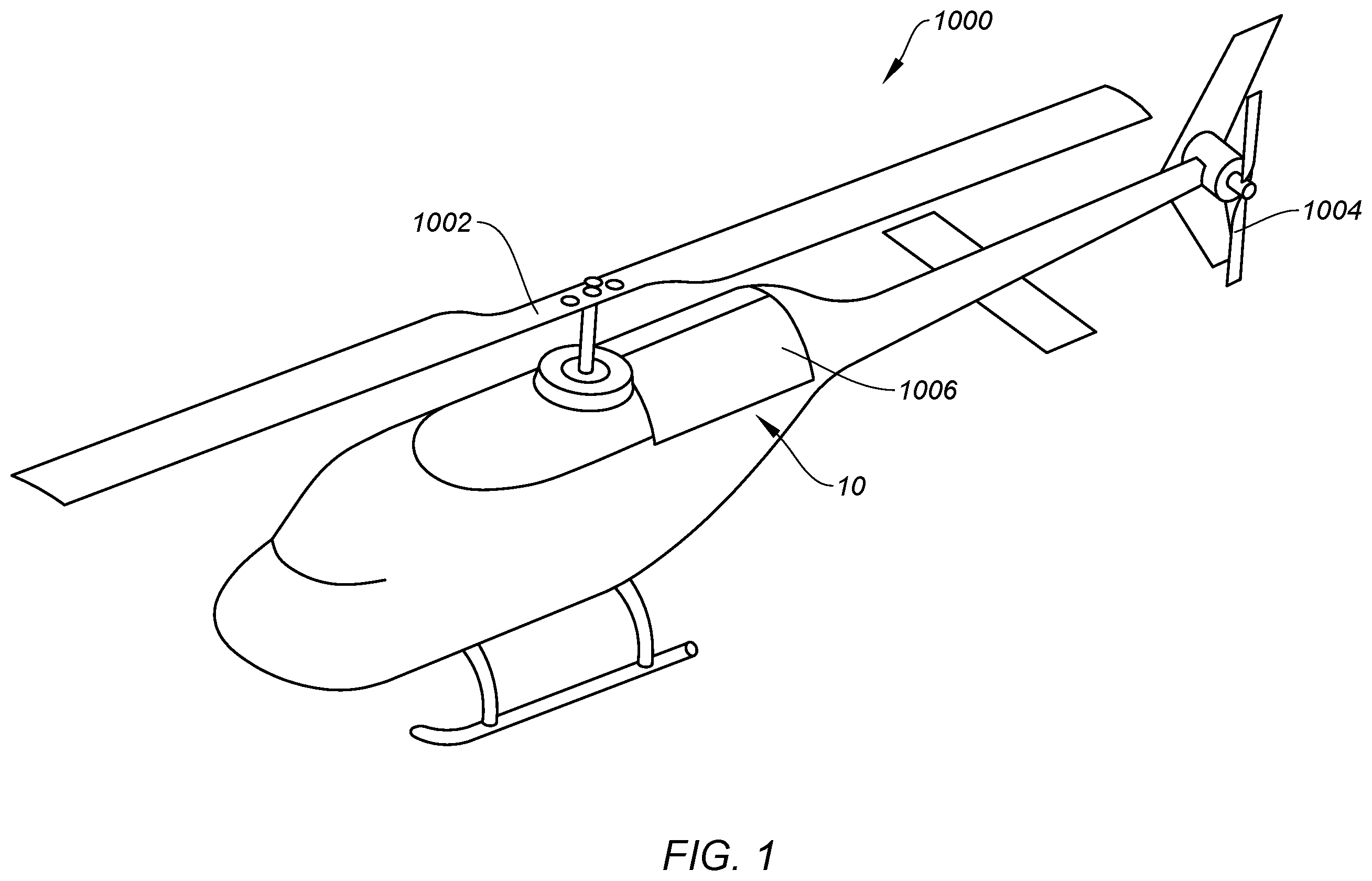 Patent US12410751 Figure 1 – Air intake for an aircraft propulsion system engine assembly