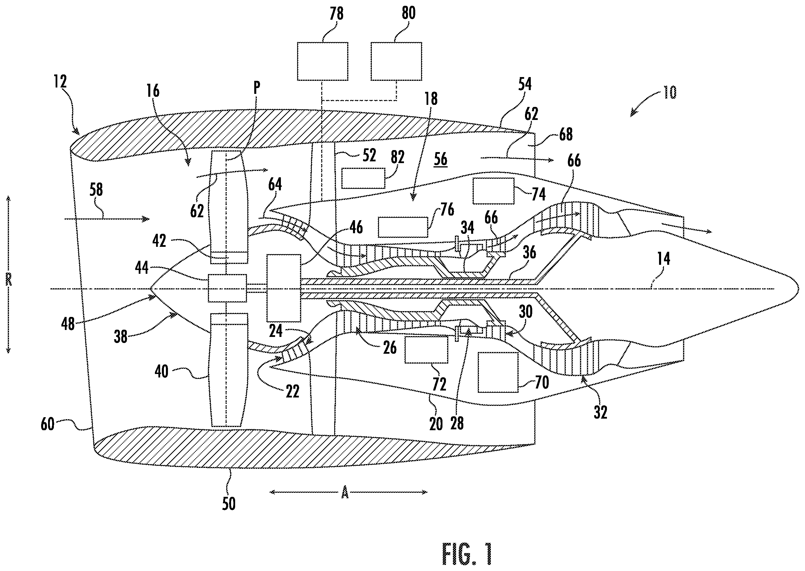Patent US12410752 — System and method of detecting an airflow fault condition — Figure 1