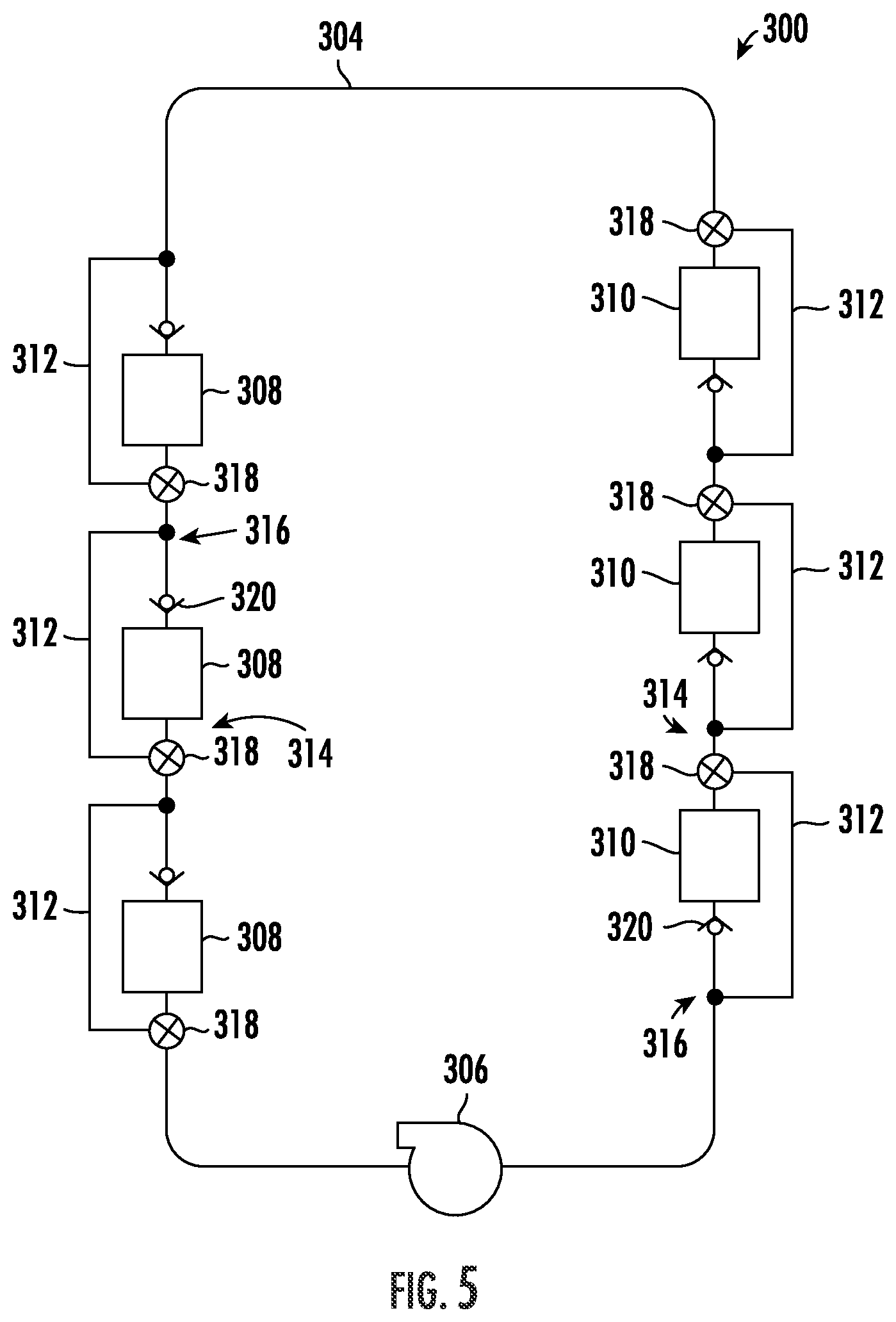 Patent US12410753 Figure 5 – Gas turbine engine