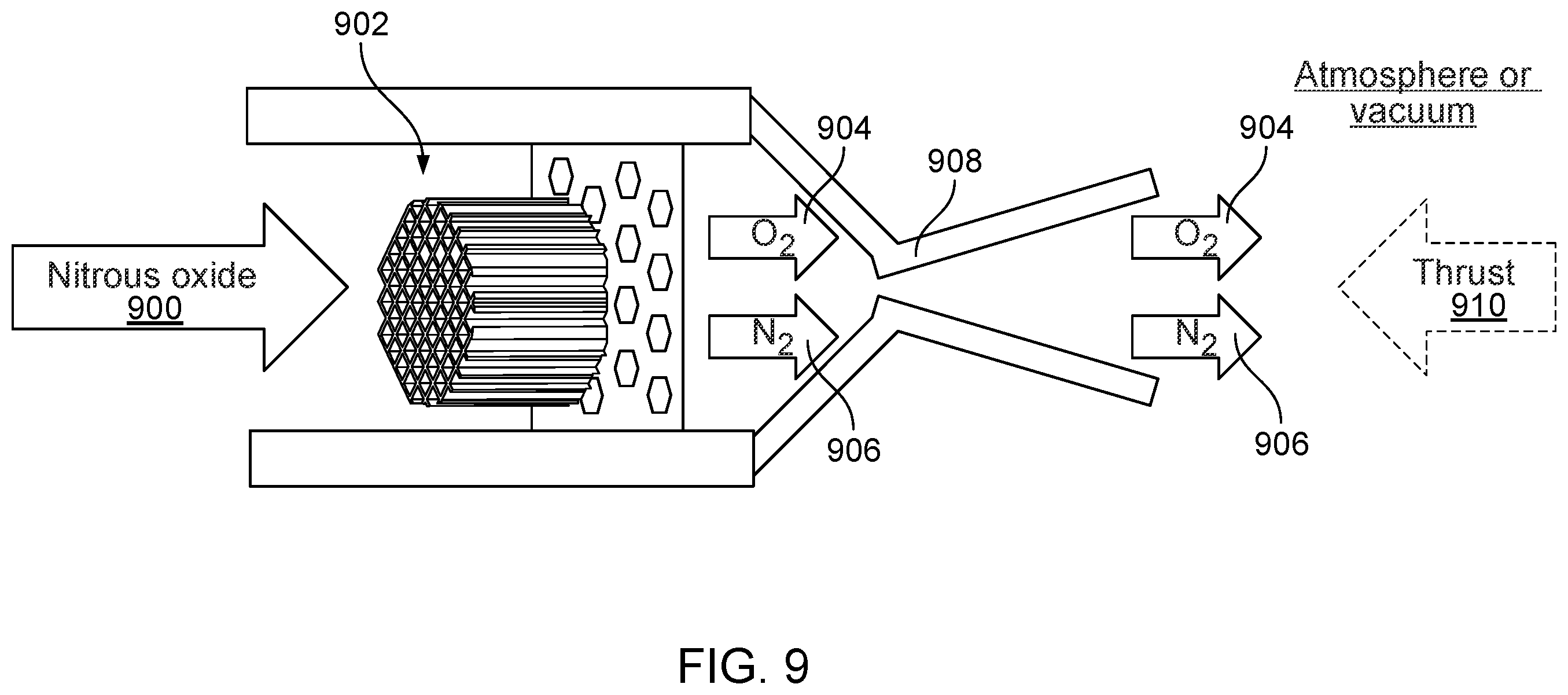 Patent US12410765 Figure 15 – Catalytic decomposition reactors