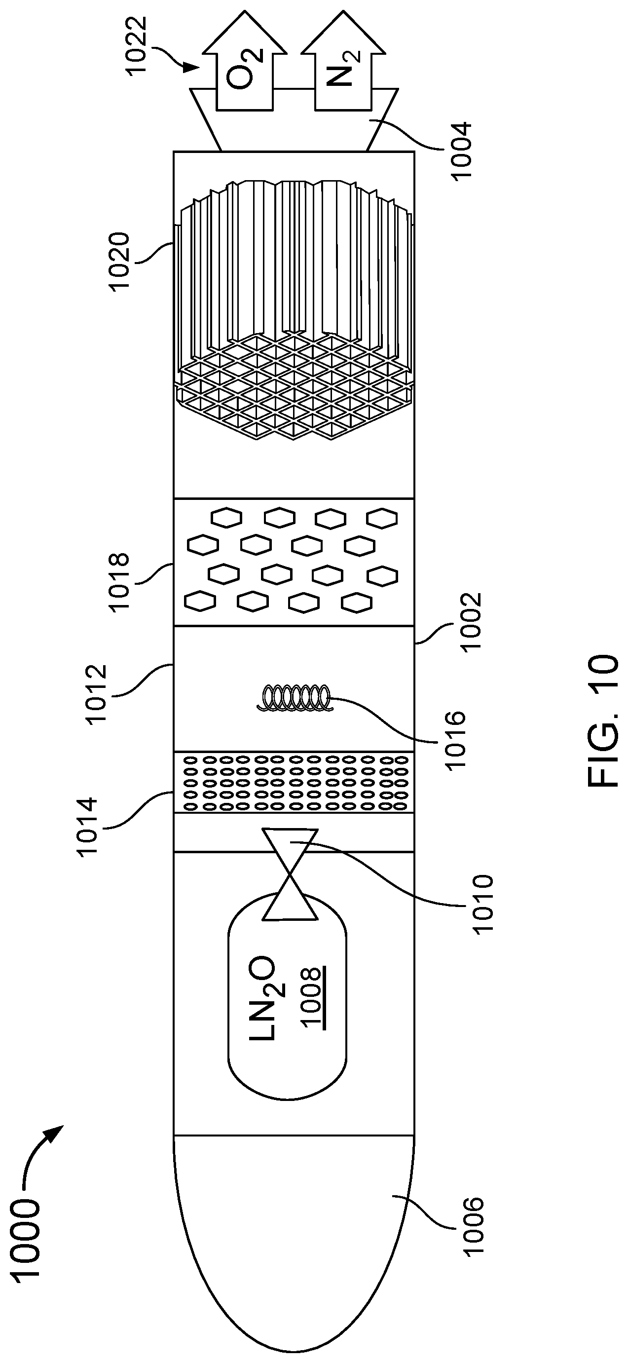 Patent US12410765 Figure 16 – Catalytic decomposition reactors