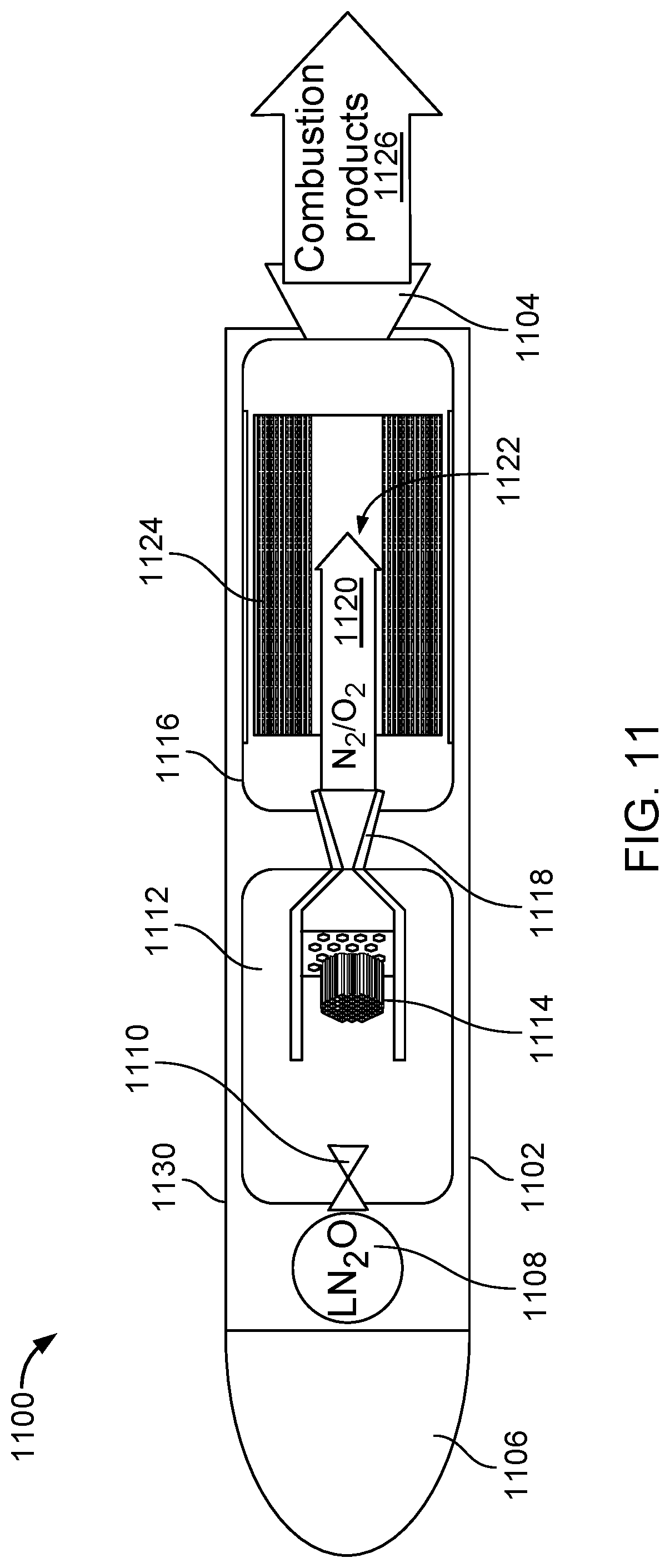 Patent US12410765 Figure 17 – Catalytic decomposition reactors