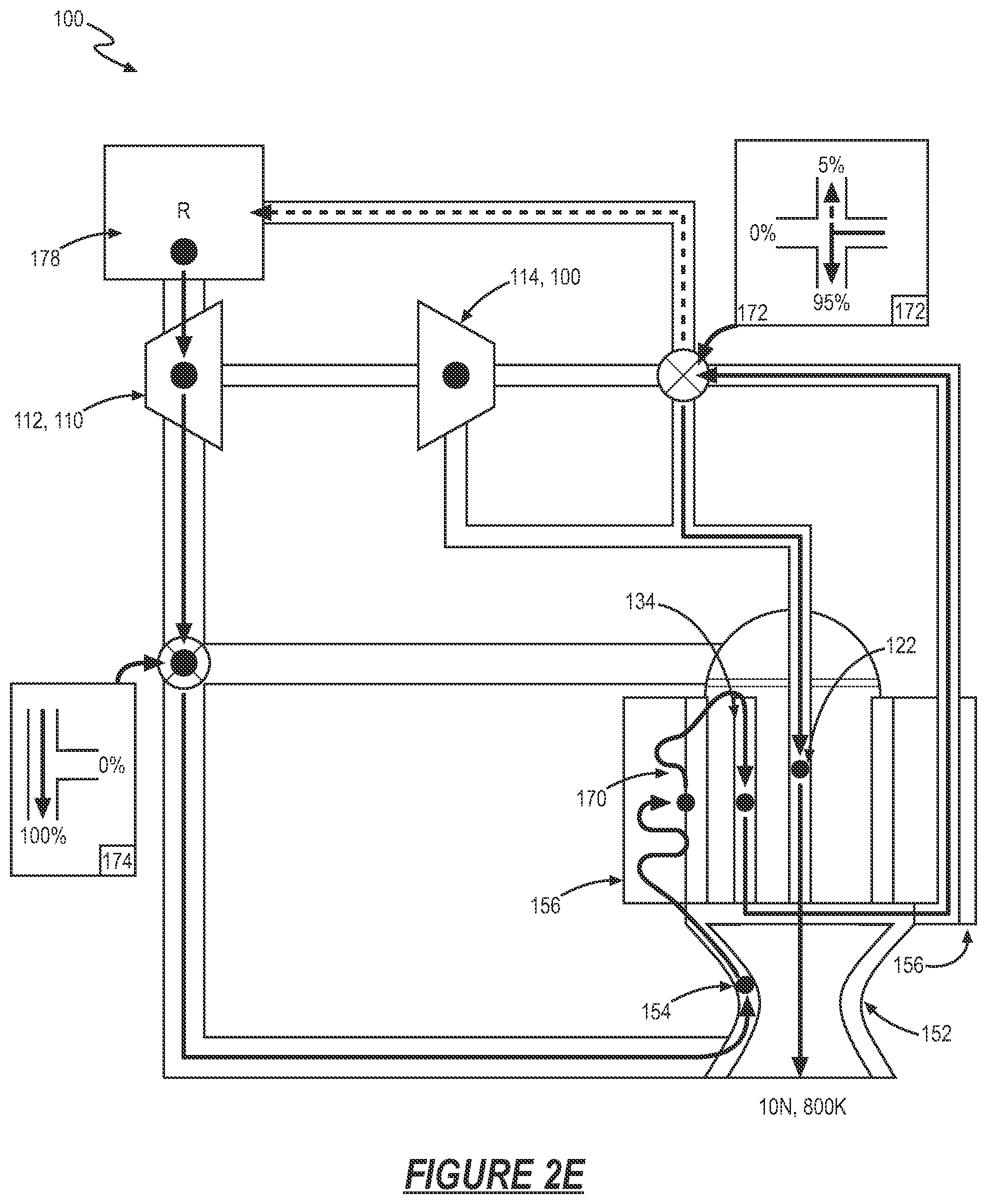 Patent US12410766 Figure 6 – Radial in-flow particle bed nuclear rocket engine and method