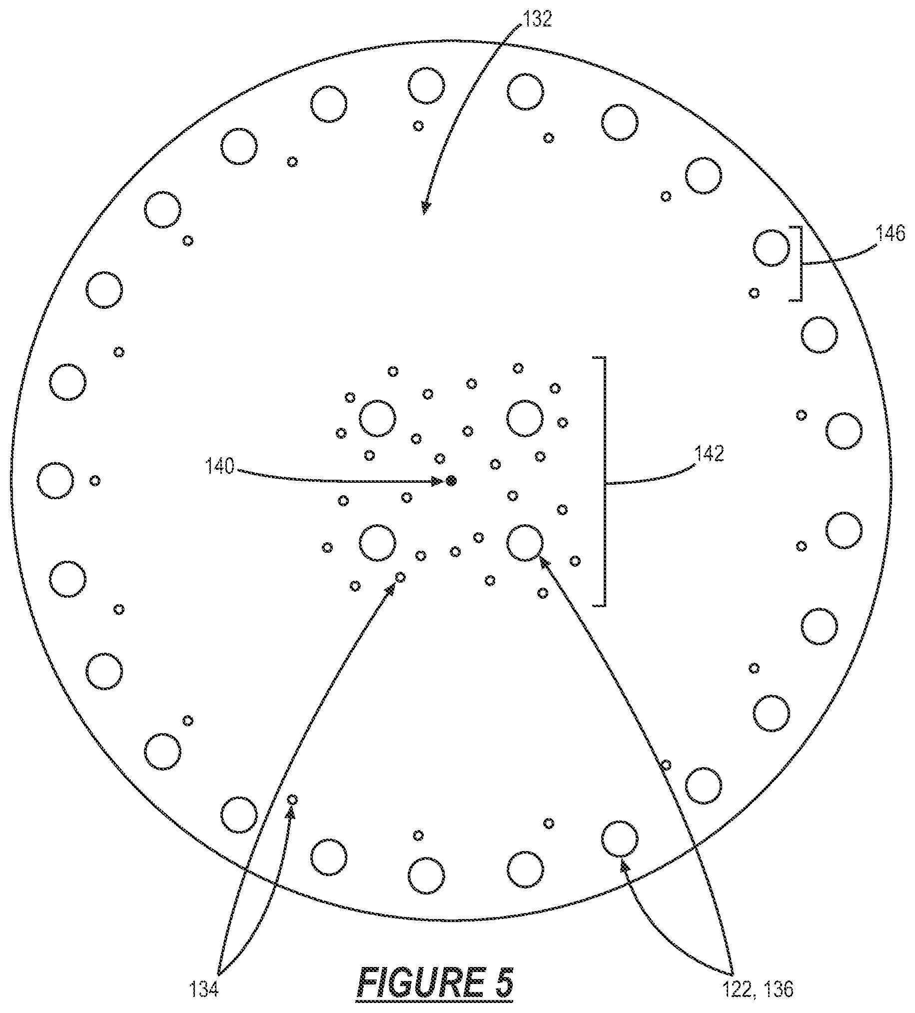 Patent US12410766 Figure 10 – Radial in-flow particle bed nuclear rocket engine and method