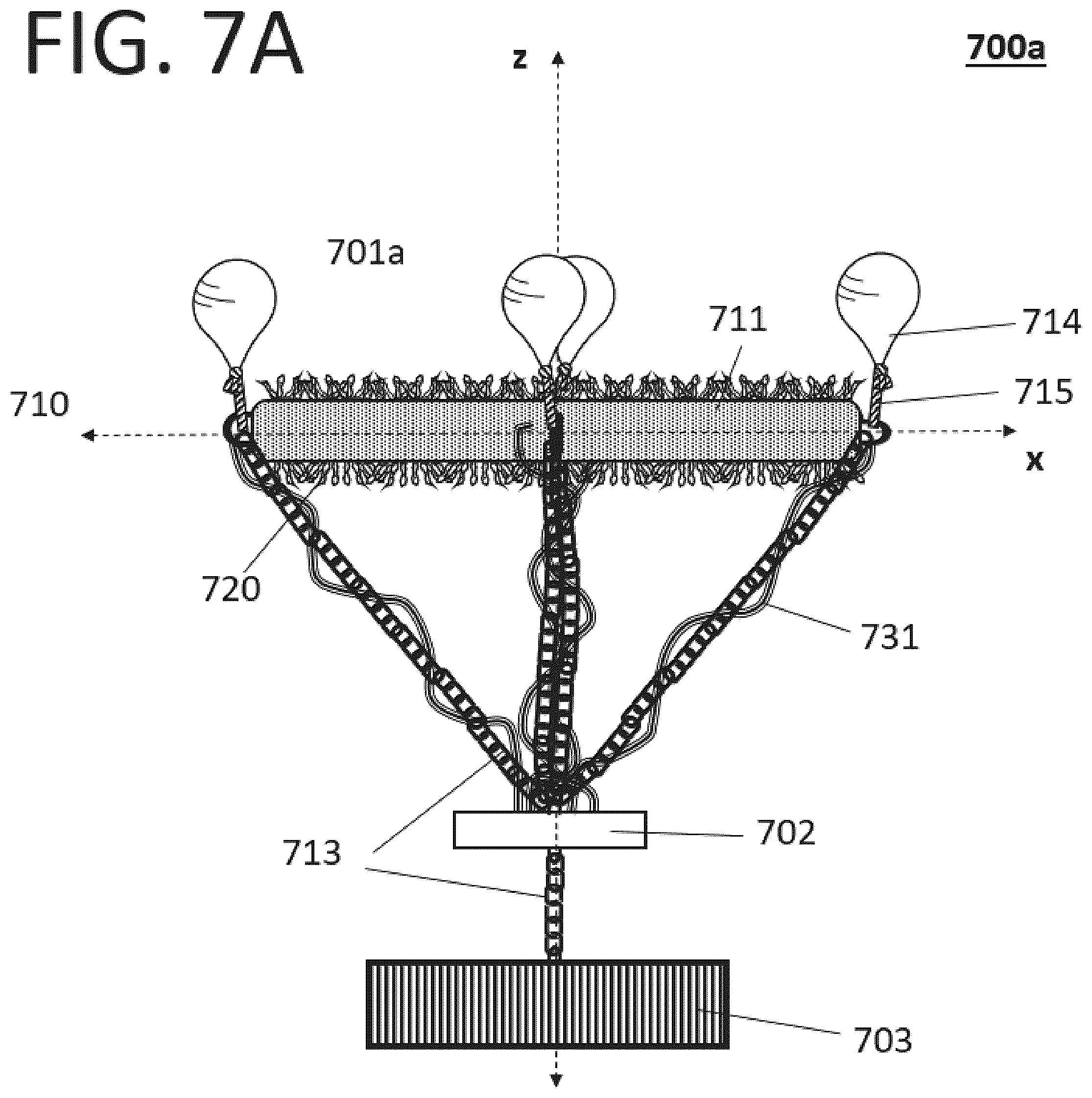 Patent US12410767 Figure 7 – Kelp wave energy collector apparatus and system
