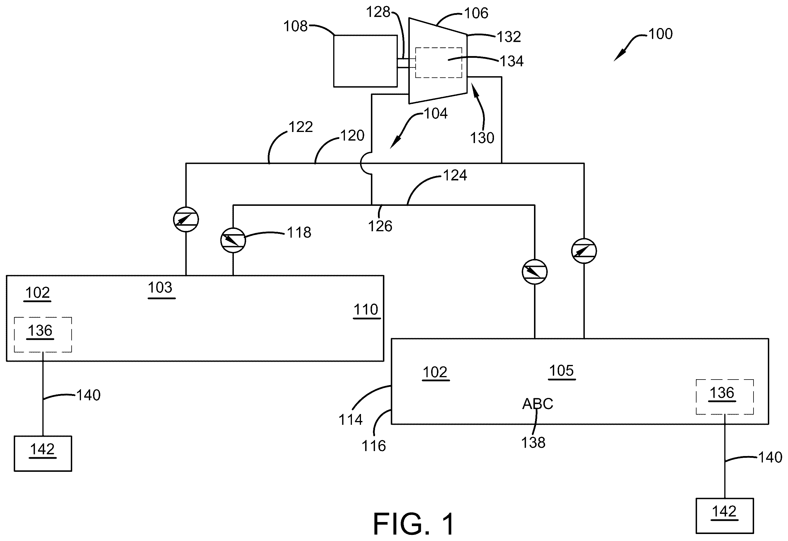 Patent US12410768 Figure 1 – Wave power device