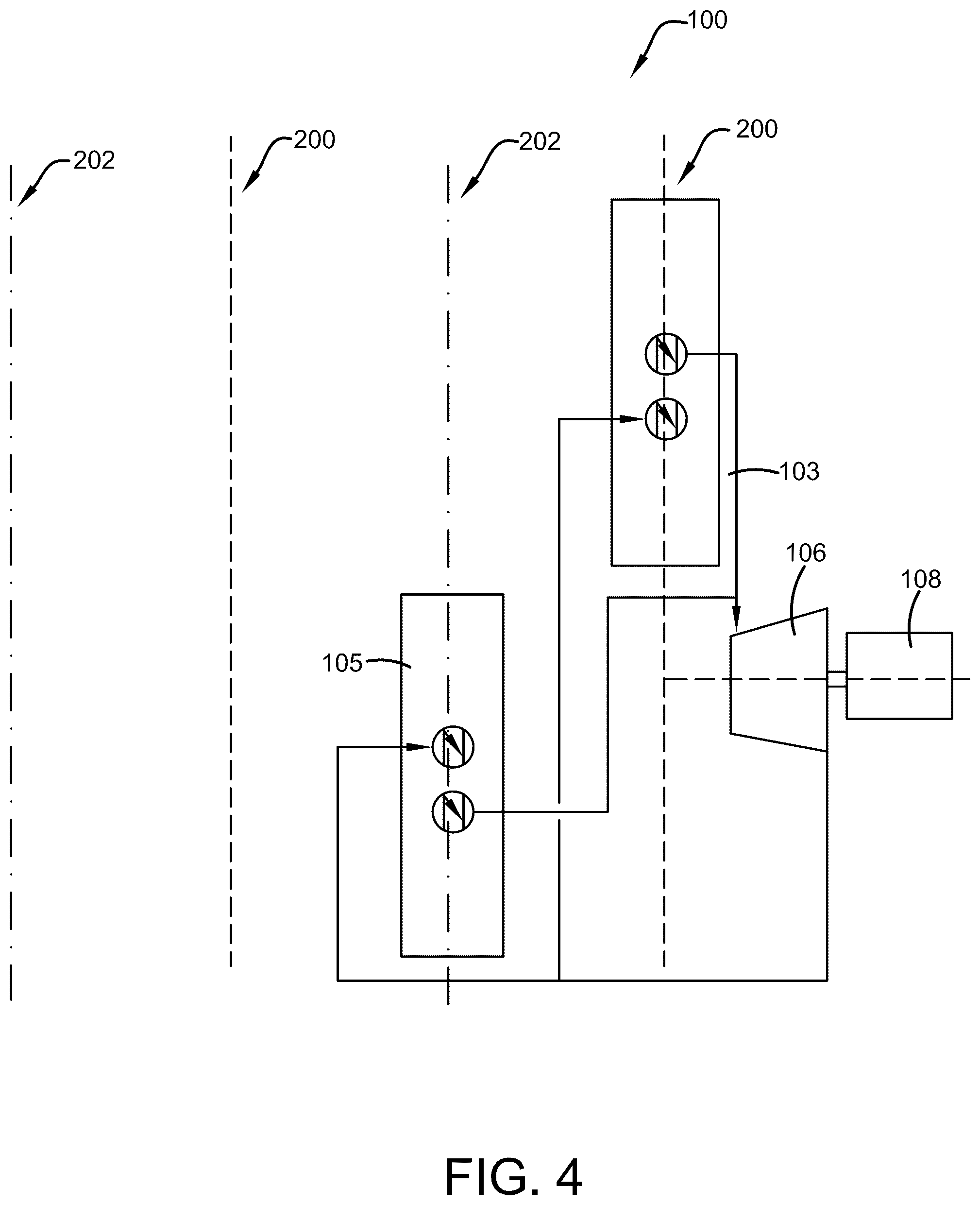 Patent US12410768 Figure 4 – Wave power device