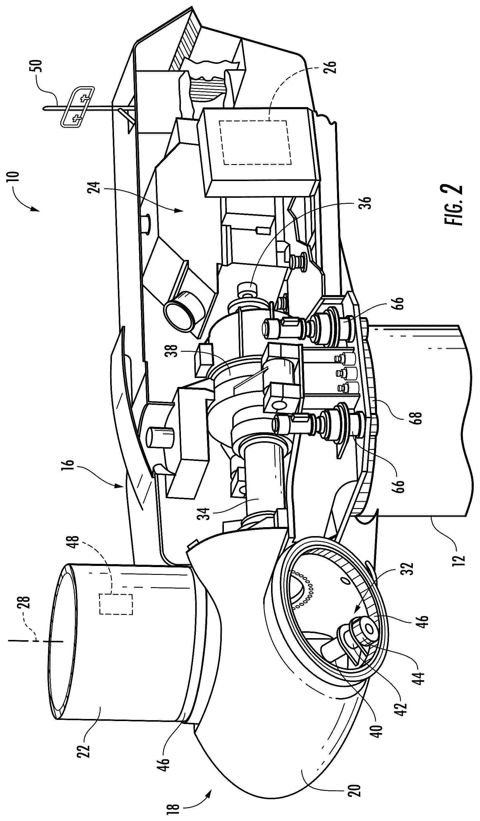 Patent US12410771 Figure 2 – System and method for compensating for rotor imbalance in a wind turbine