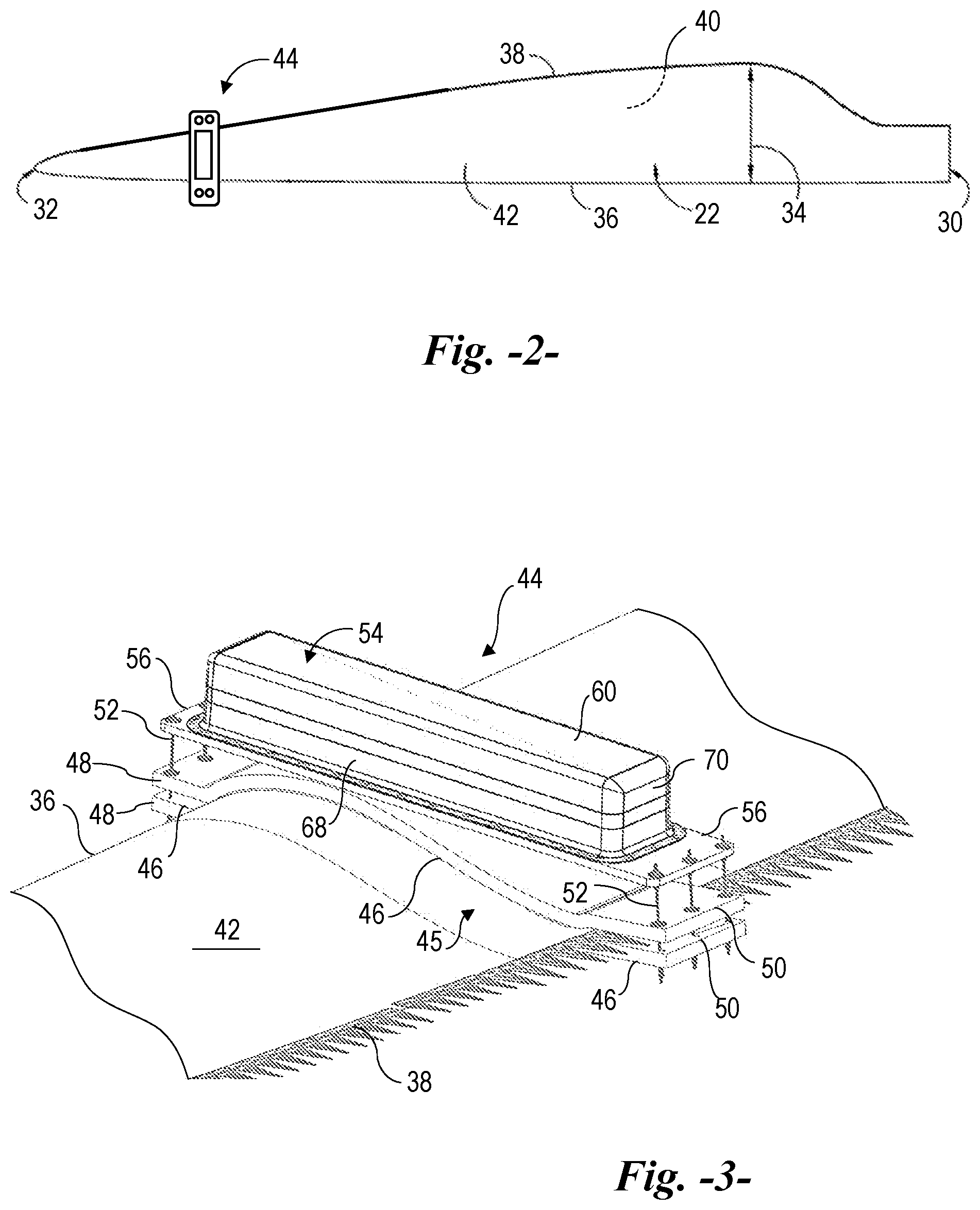 Patent US12410773 Figure 2 – System and method for use of a tunable mechanical mass damper to reduce vibrations in wind turbine blades in a locked or idling condition of the rotor hub