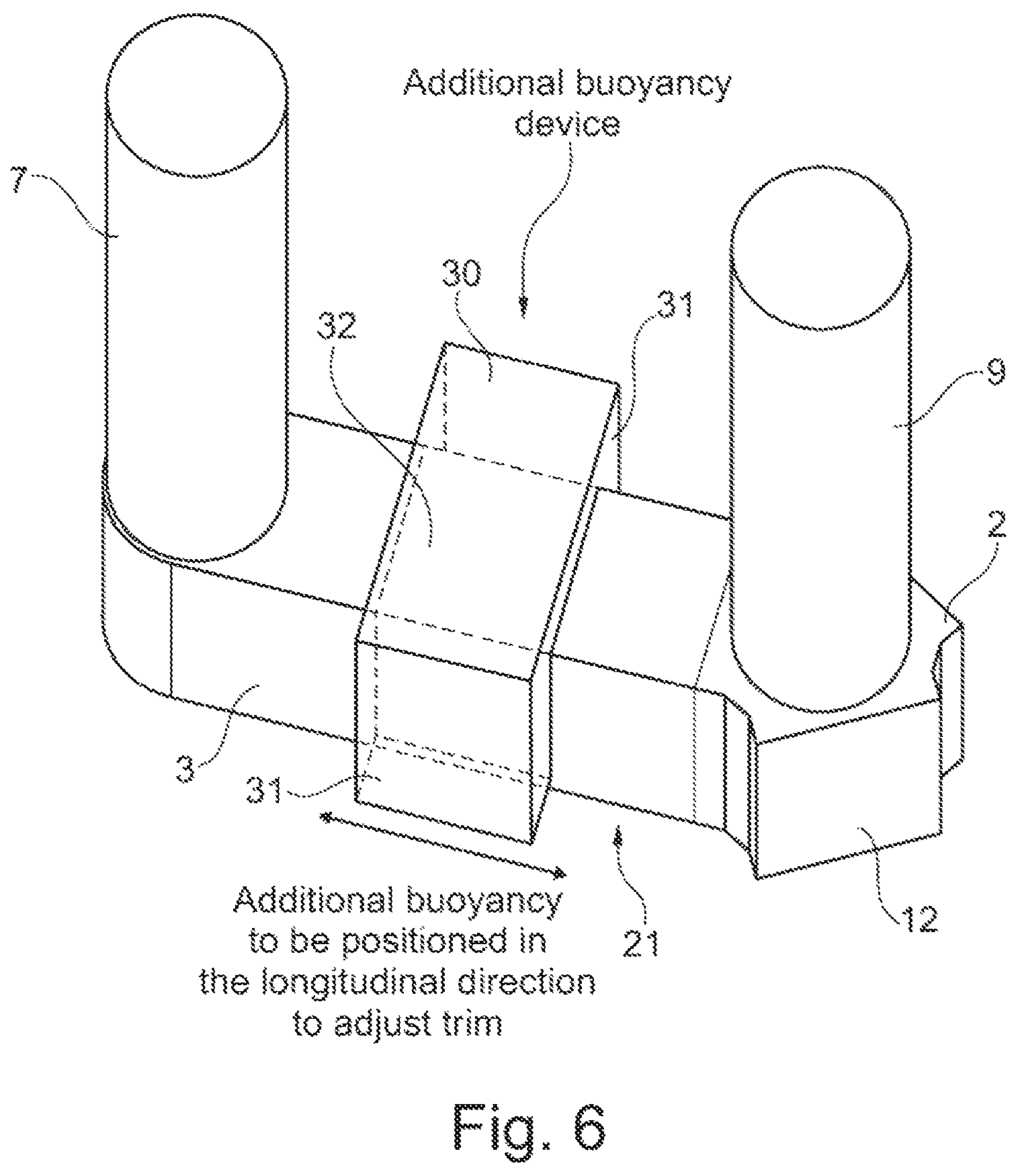 Patent US12410778 Figure 6 – Method for assembling a floating structure for supporting a wind turbine