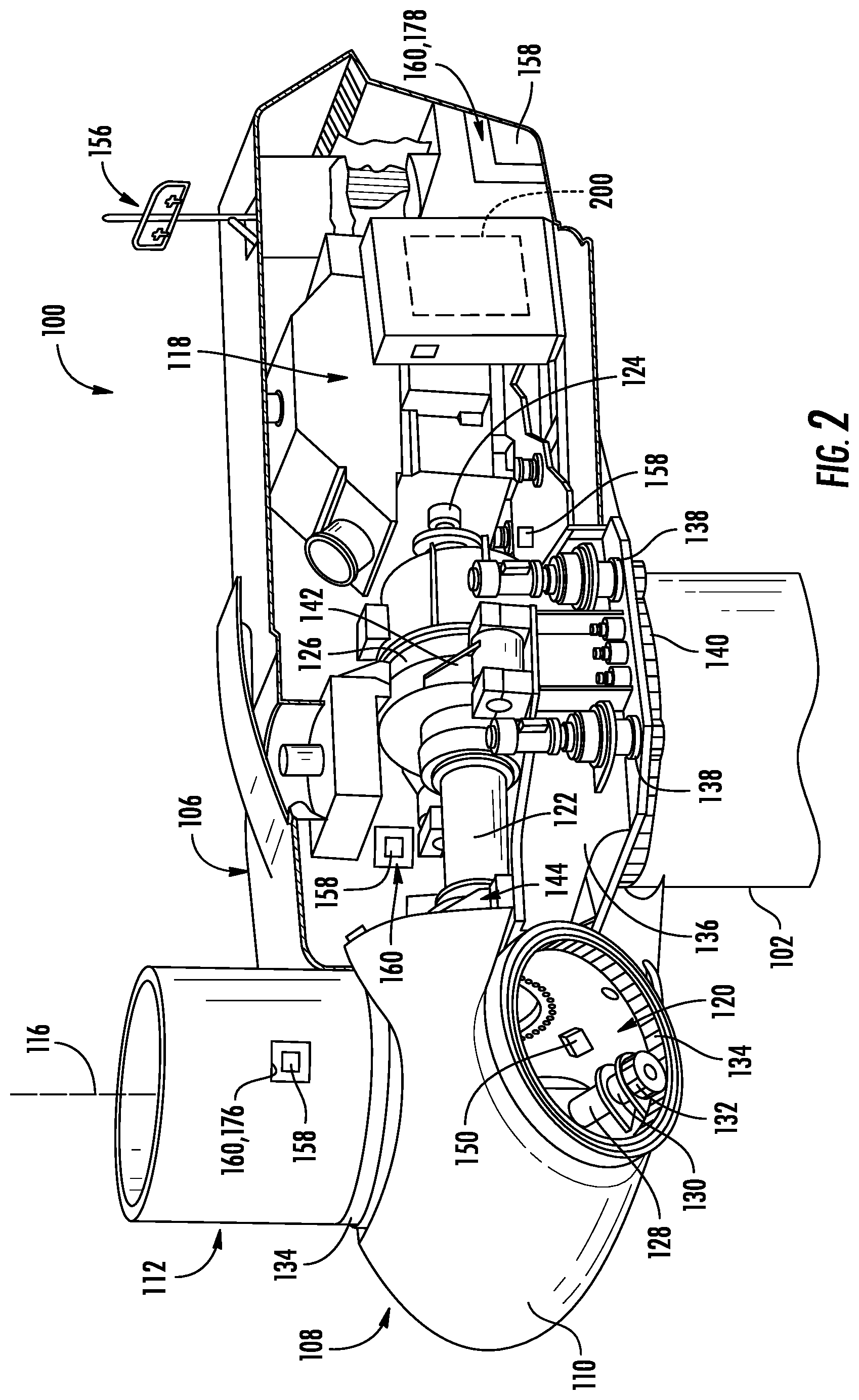 Patent US12410780 Figure 2 – System and method for controlling a wind turbine