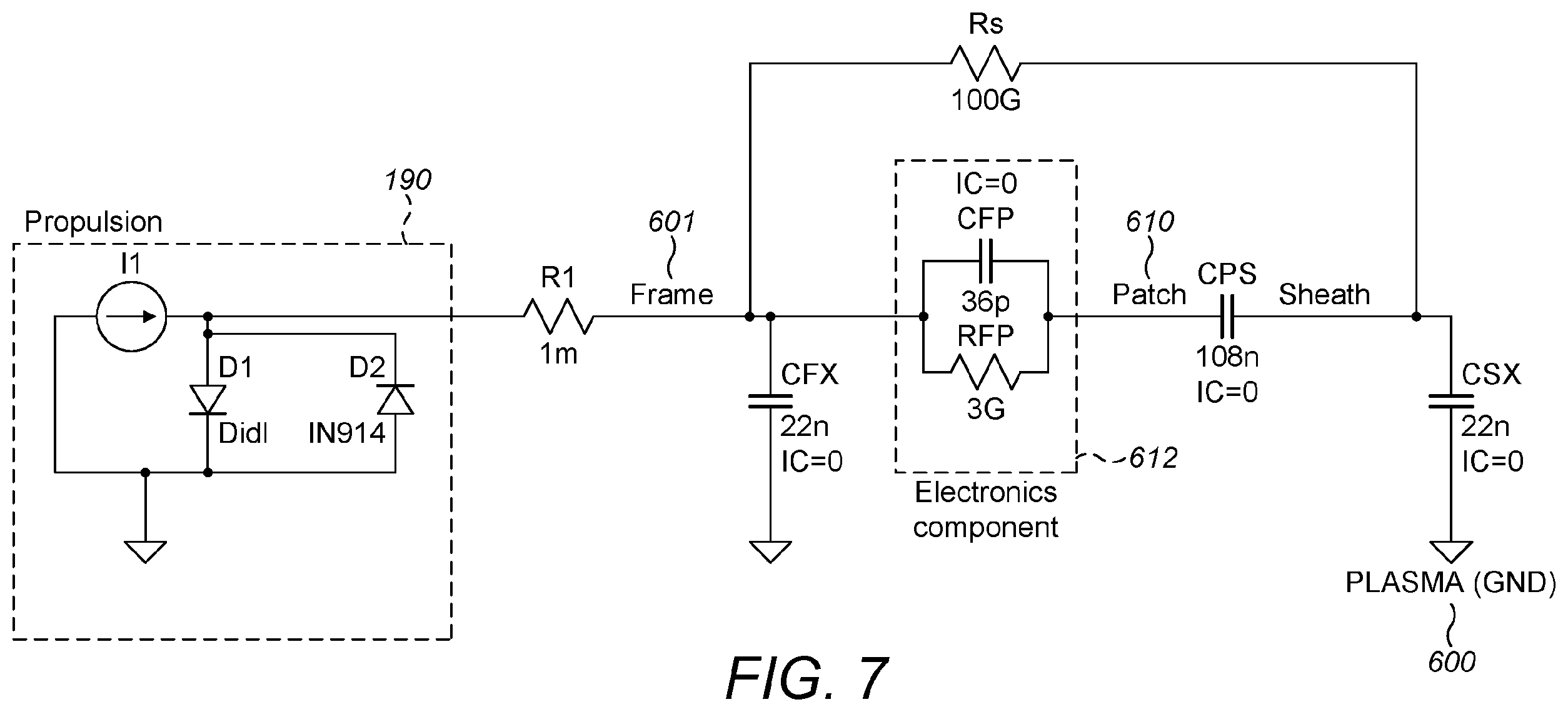 Patent US12410783 Figure 7 – Spacecraft propulsion system and method of operation