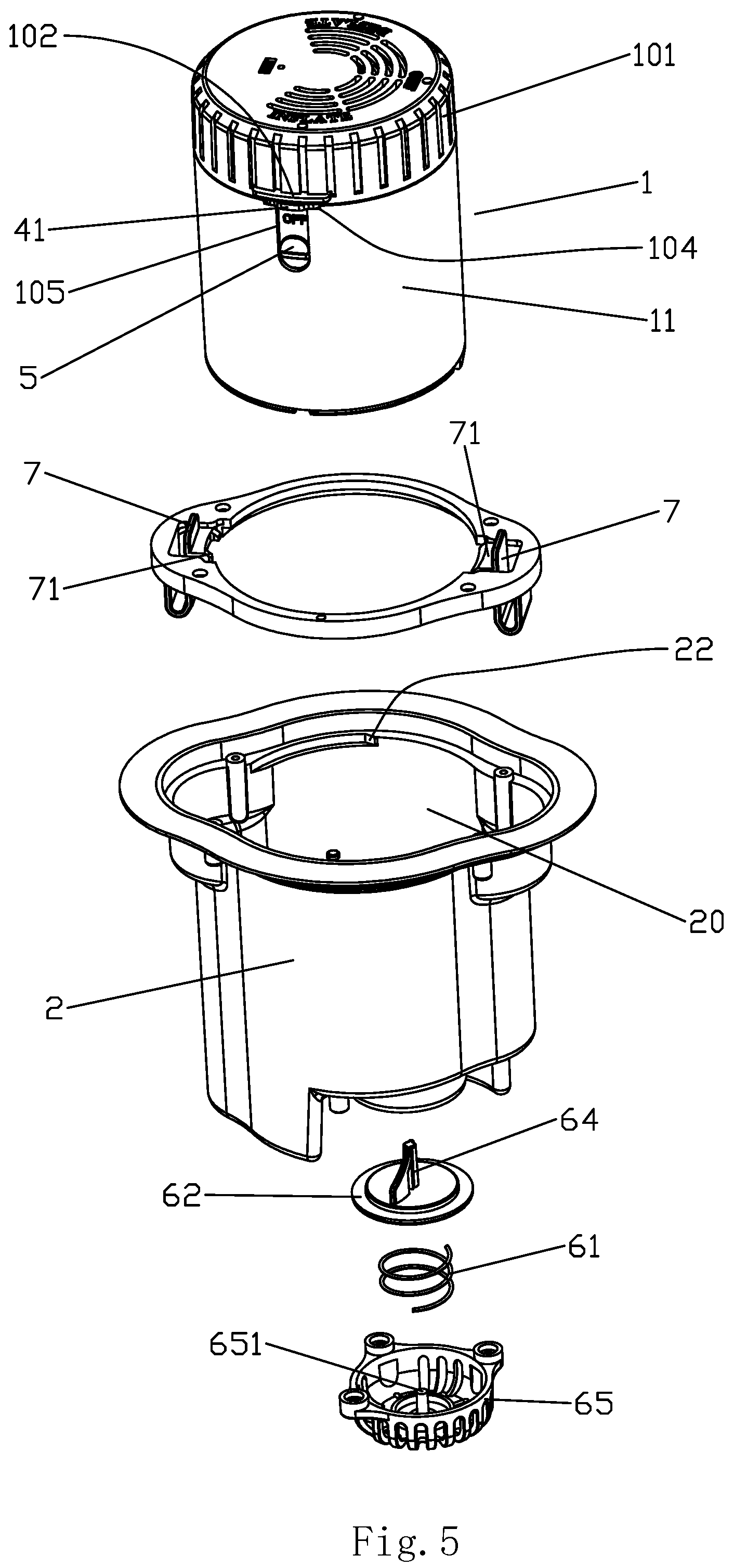 Patent US12410784 Figure 5 – Dual-purpose air pump