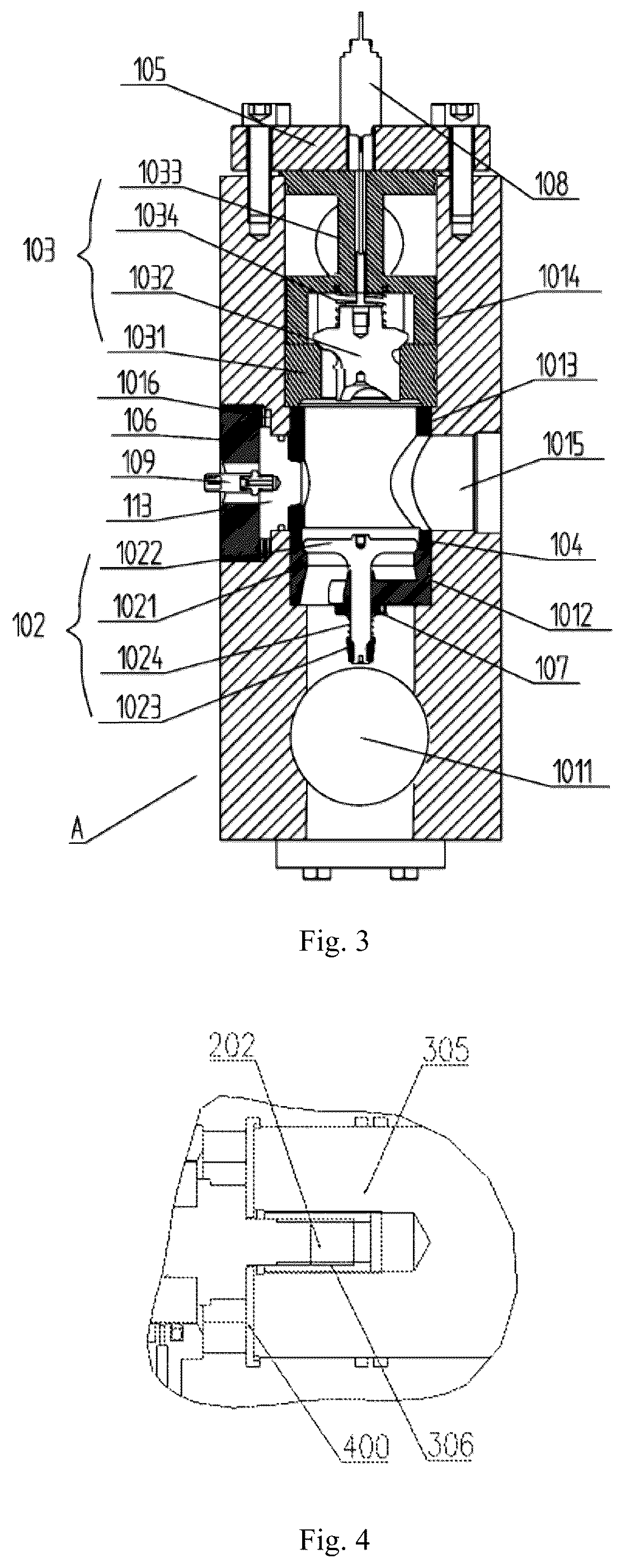 Patent US12410788 Figure 3 – Plunger pump and pump station