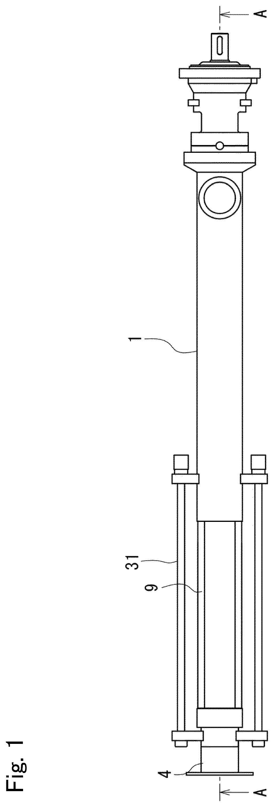 Patent US12410792 Figure 1 – Uniaxial eccentric screw pump