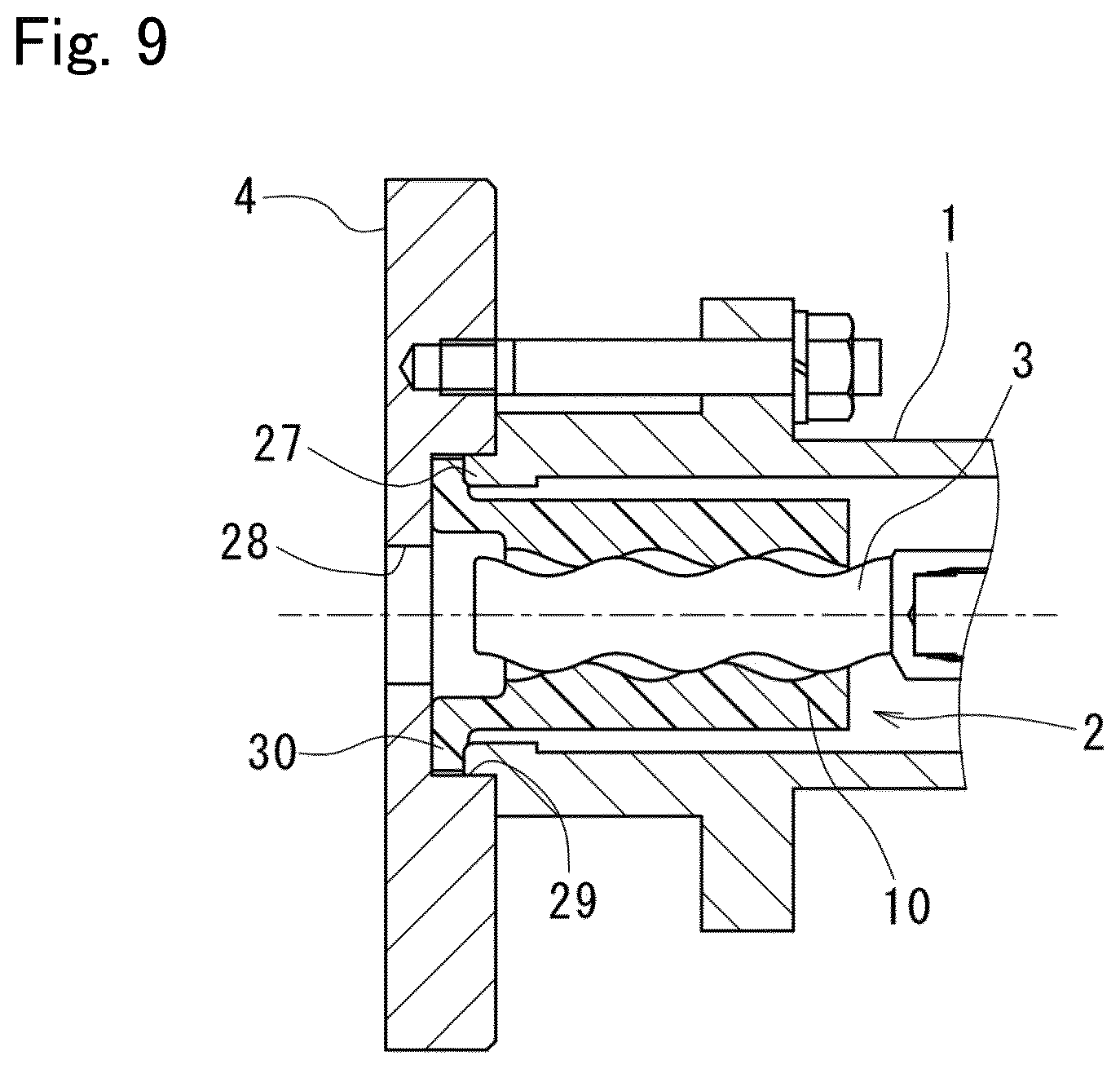 Patent US12410792 Figure 9 – Uniaxial eccentric screw pump
