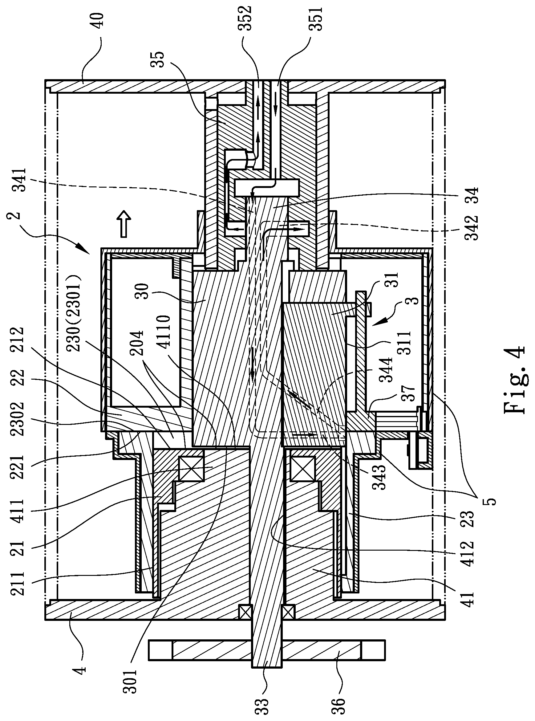 Patent US12410793 Figure 4 – Pump with variable suction/discharge amount and drive device composed of the pump and driving method thereof