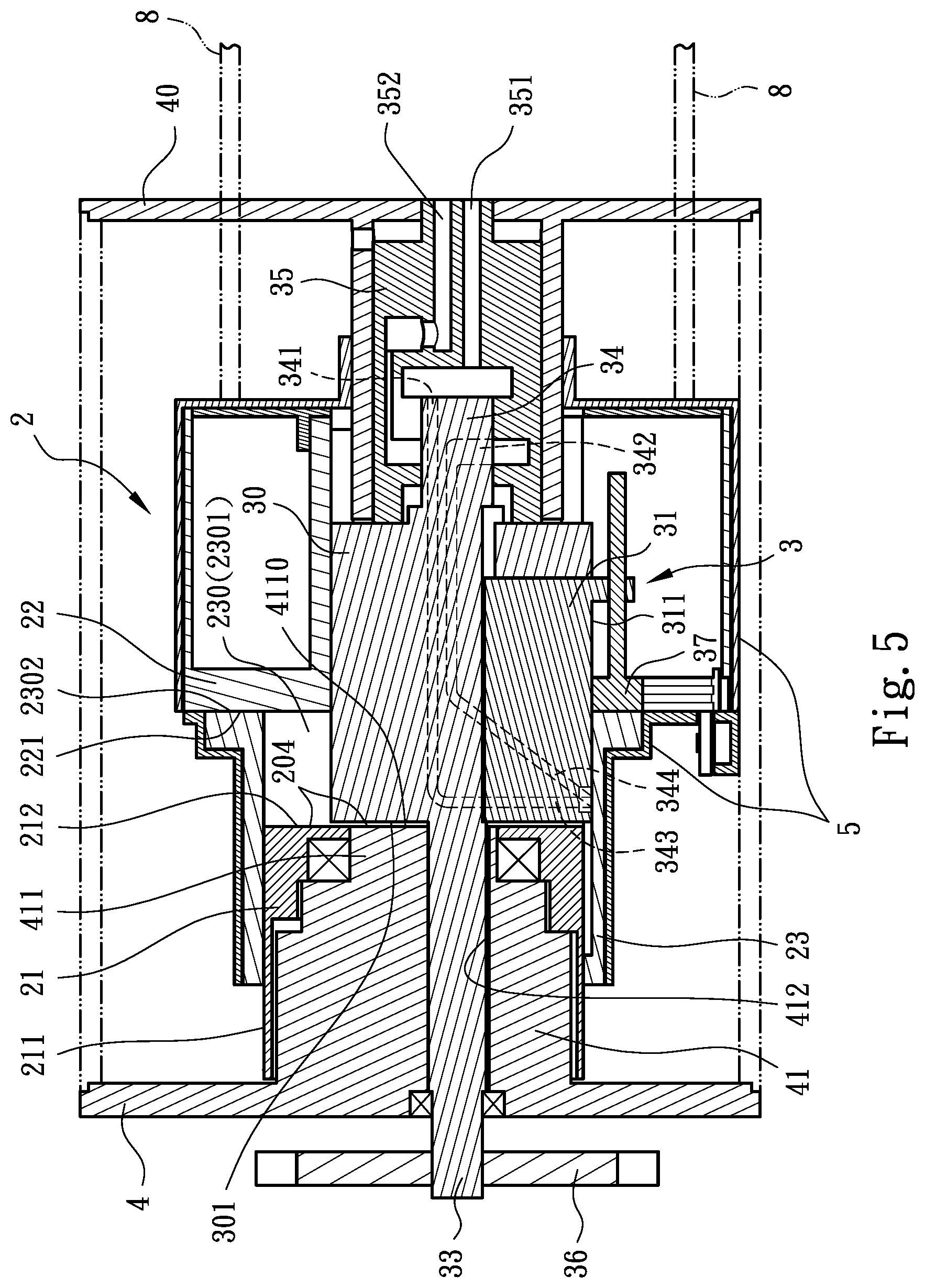 Patent US12410793 Figure 6 – Pump with variable suction/discharge amount and drive device composed of the pump and driving method thereof