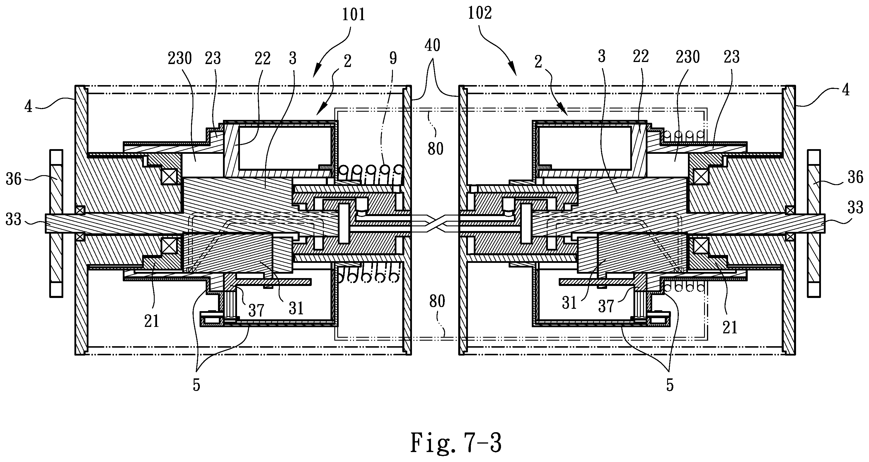 Patent US12410793 Figure 11 – Pump with variable suction/discharge amount and drive device composed of the pump and driving method thereof