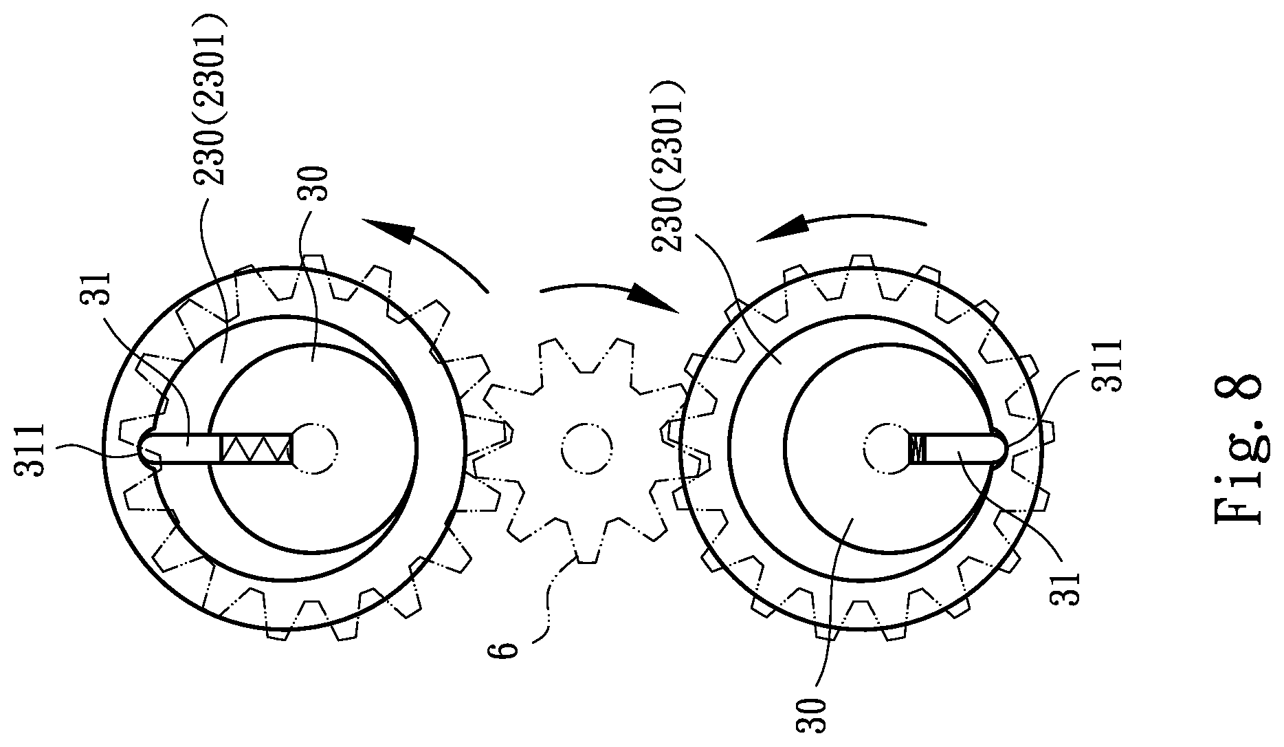 Patent US12410793 Figure 13 – Pump with variable suction/discharge amount and drive device composed of the pump and driving method thereof