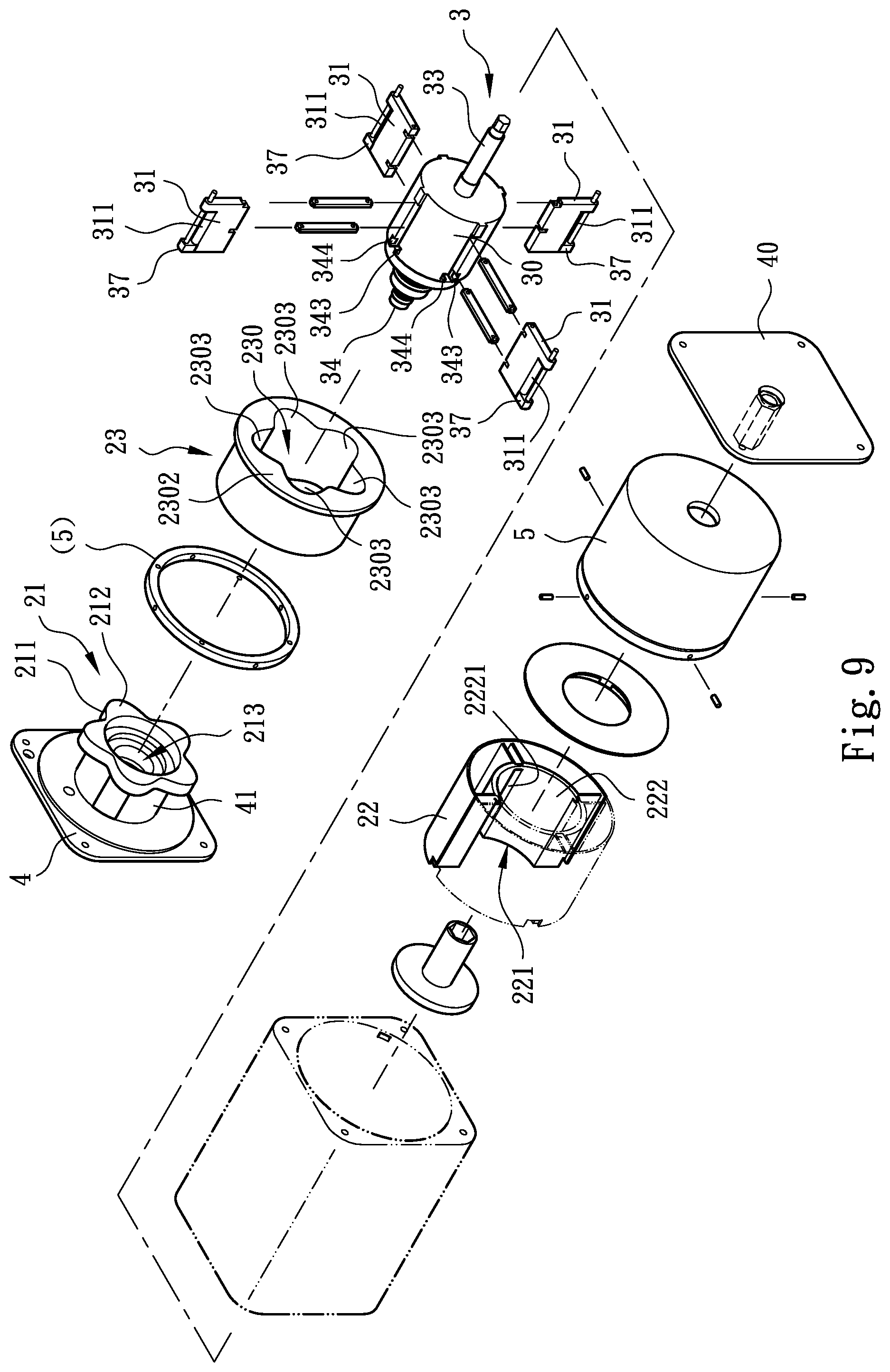 Patent US12410793 Figure 18 – Pump with variable suction/discharge amount and drive device composed of the pump and driving method thereof