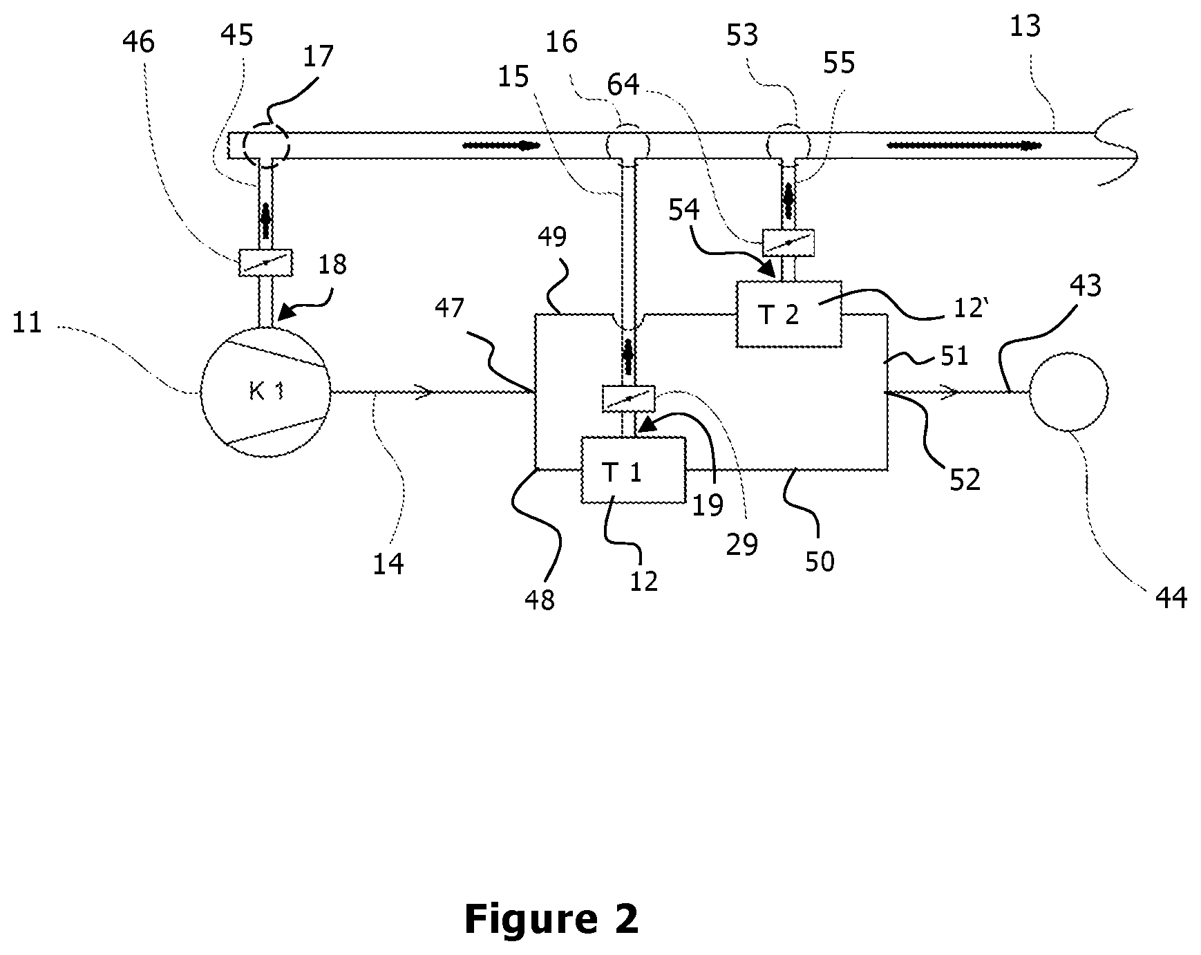 Patent US12410797 Figure 2 – Compressed air station