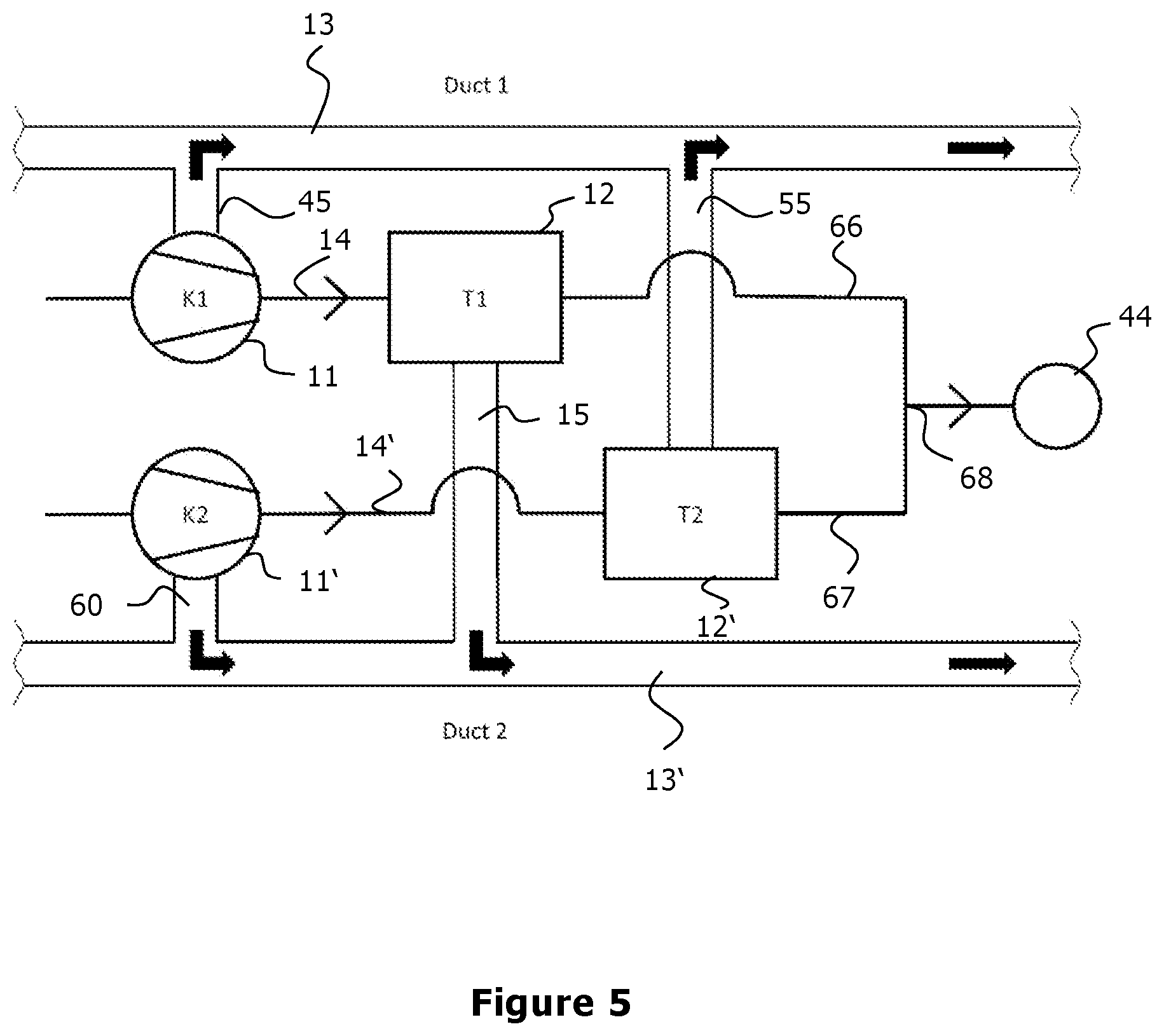 Patent US12410797 Figure 5 – Compressed air station