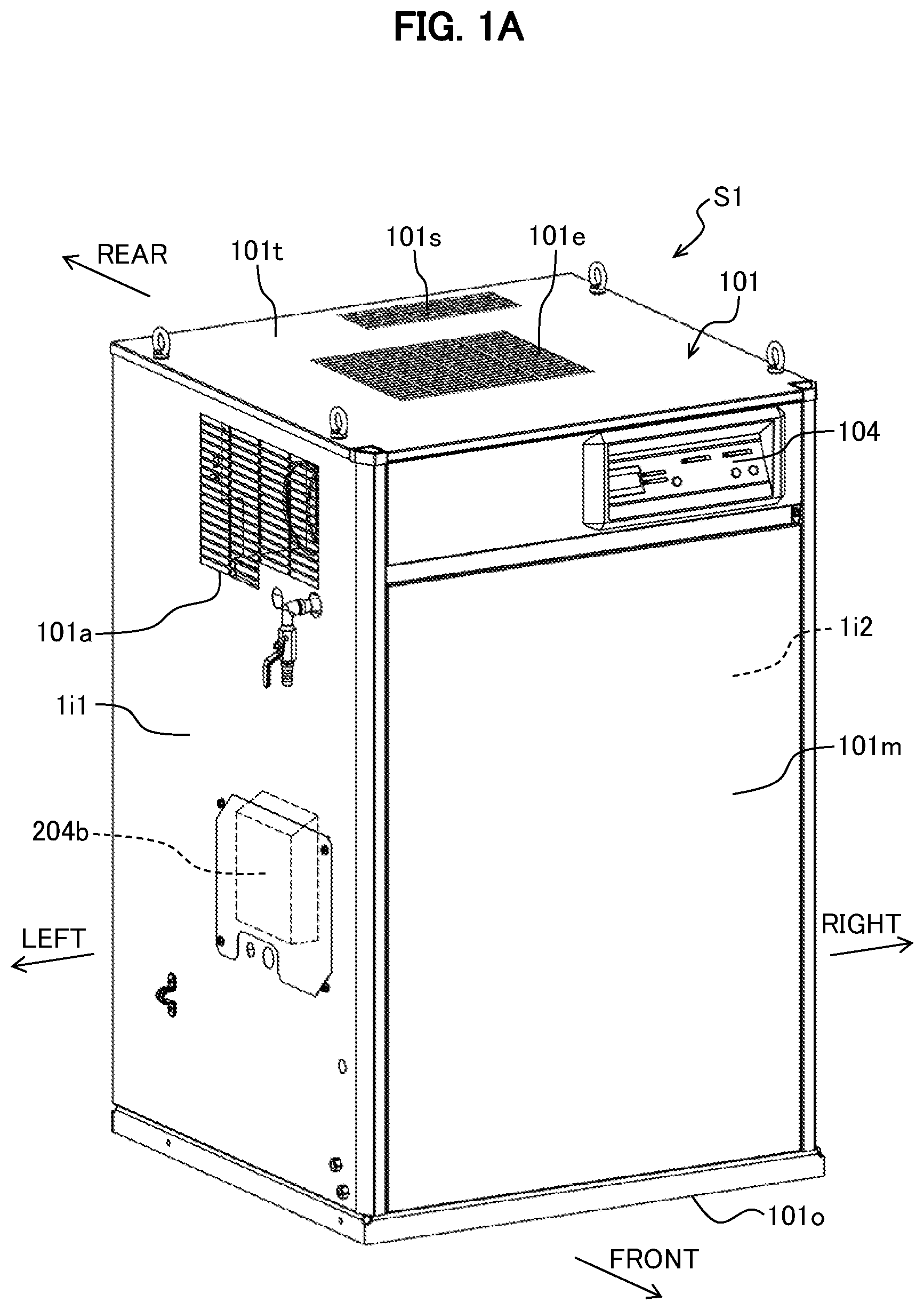 Patent US12410798 Figure 1 – Compressor