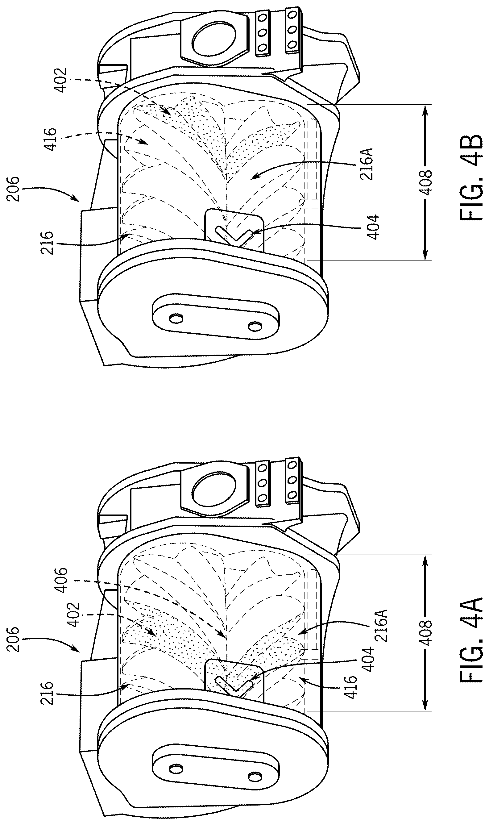 Patent US12410799 Figure 4 – Secondary airflow paths for air compressors