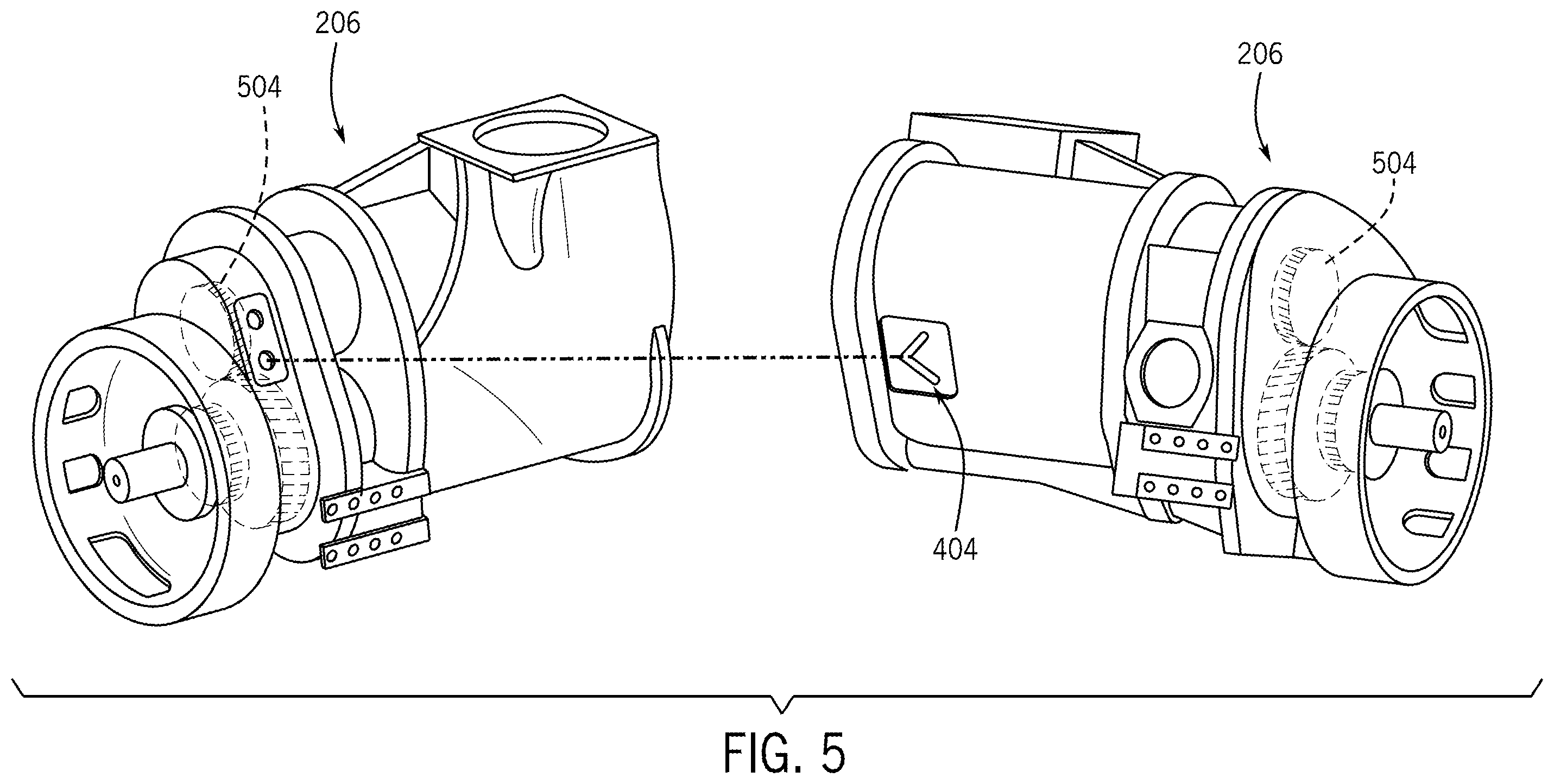 Patent US12410799 Figure 5 – Secondary airflow paths for air compressors
