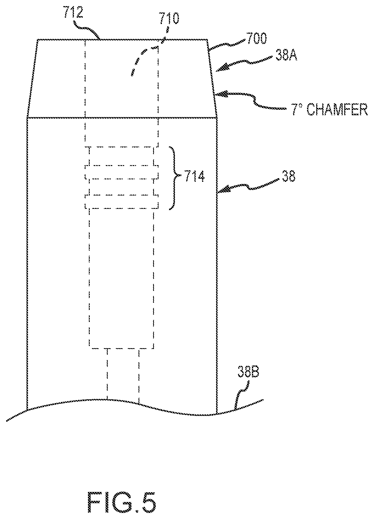 Patent US12410800 Figure 5 – Coupling and rotor shaft for molten metal devices