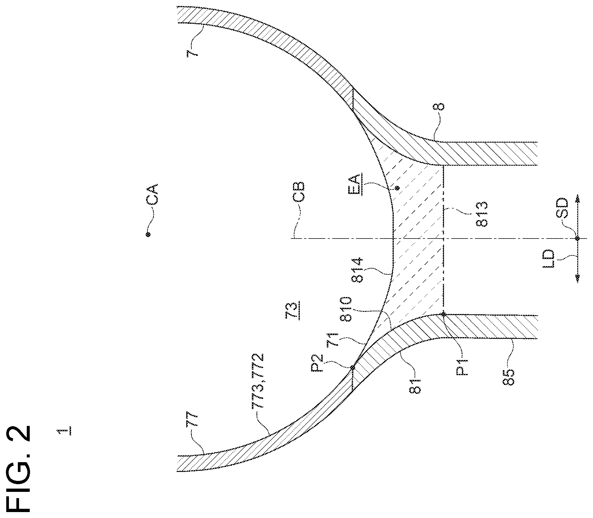 Patent US12410802 Figure 2 – Multi-stage electric centrifugal compressor