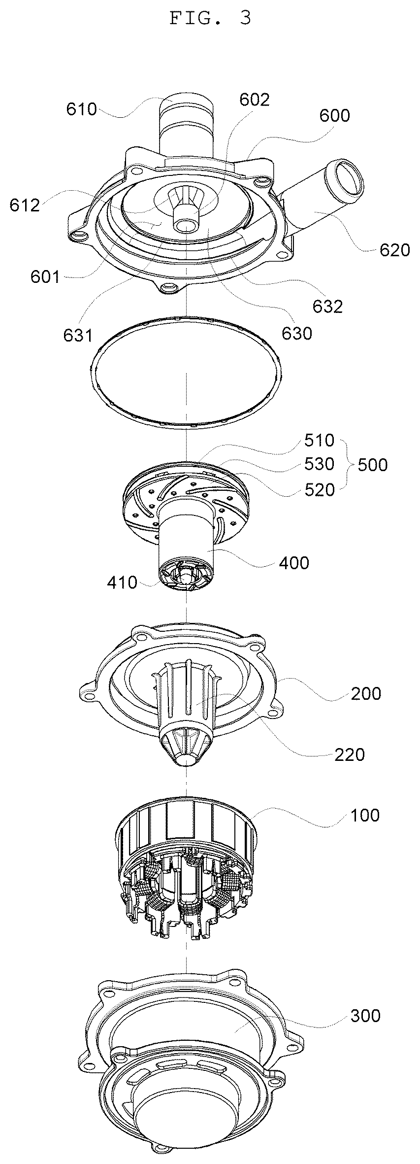 Patent US12410810 Figure 3 – Water pump