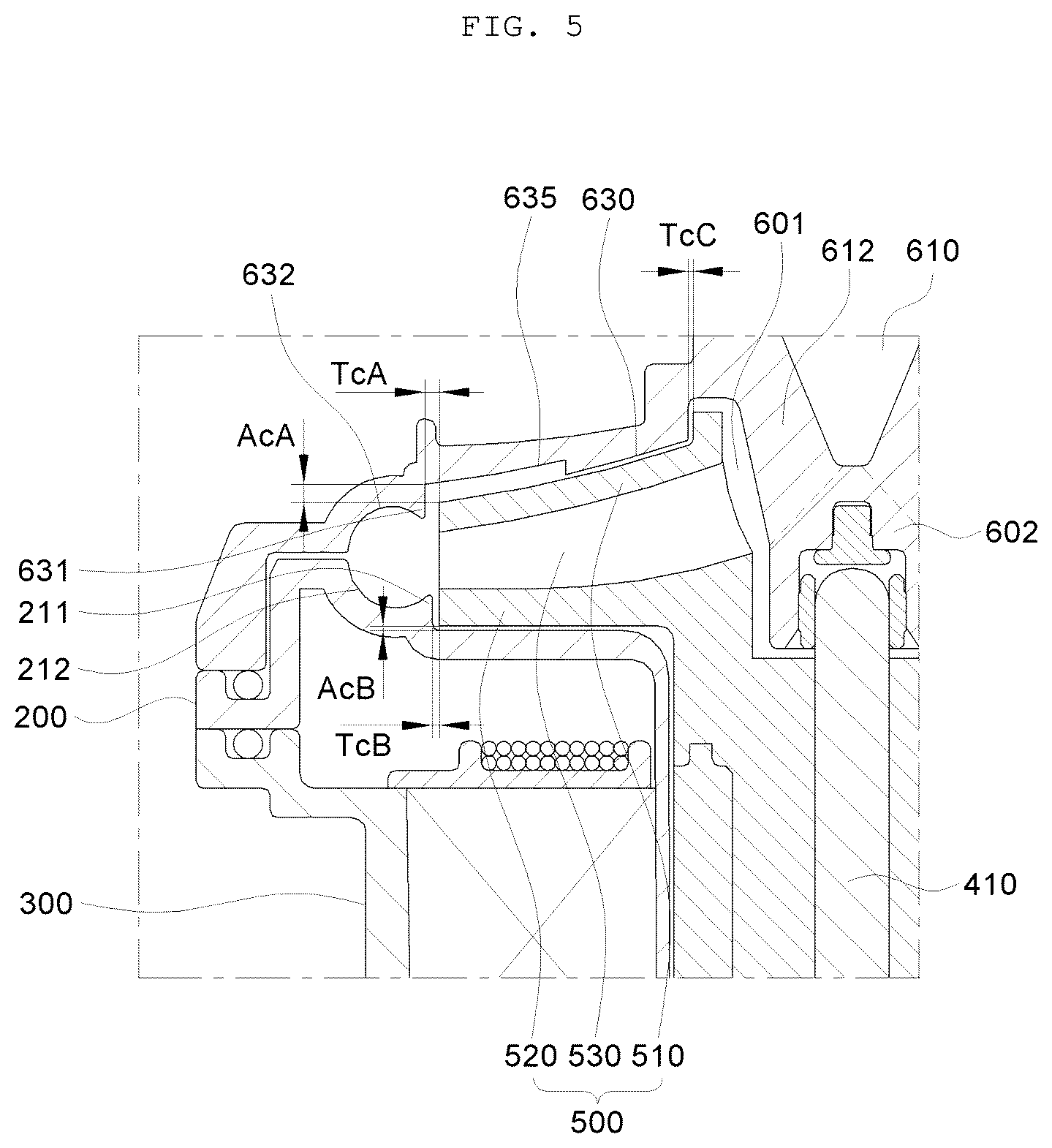 Patent US12410810 Figure 5 – Water pump