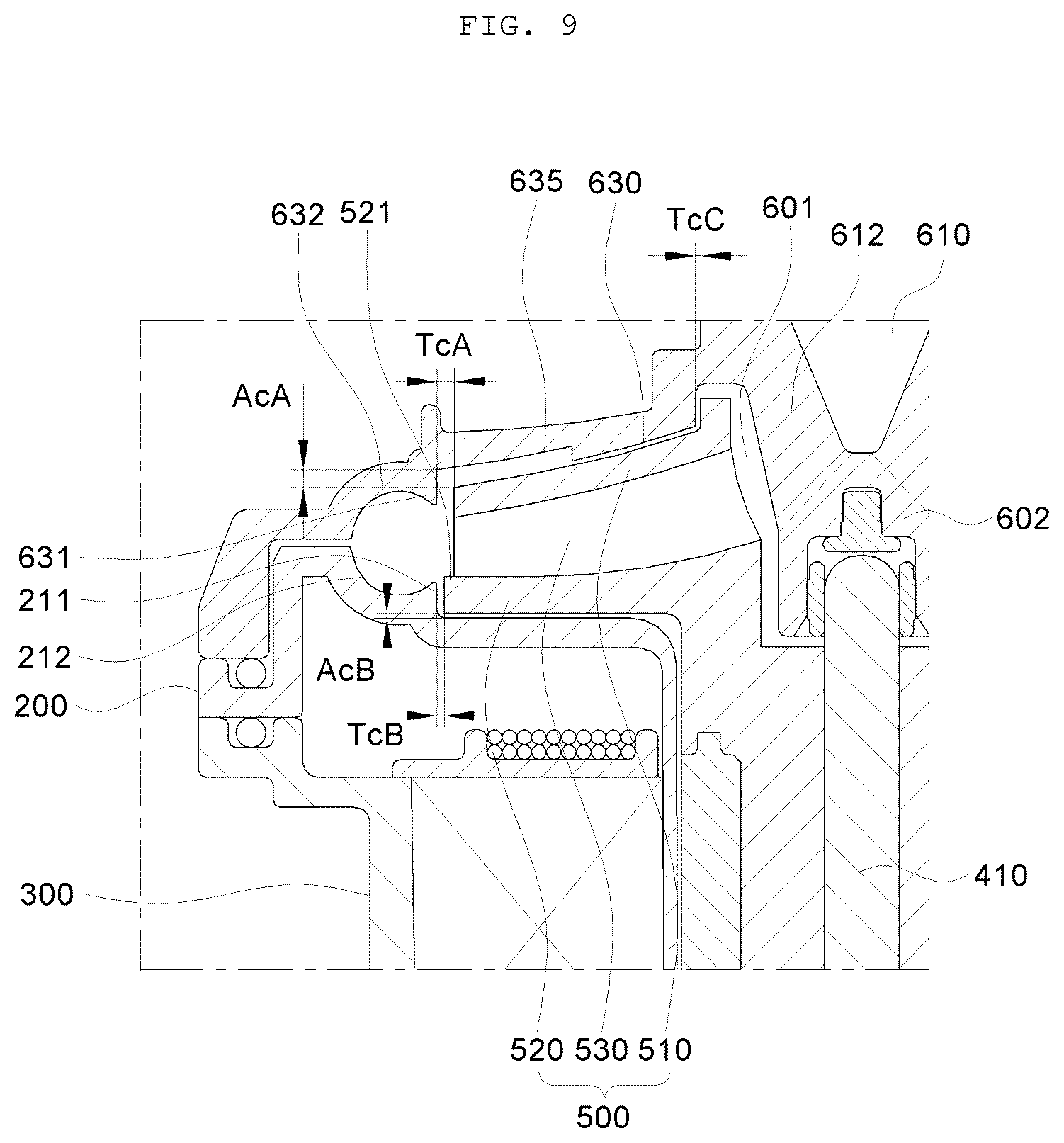 Patent US12410810 Figure 9 – Water pump