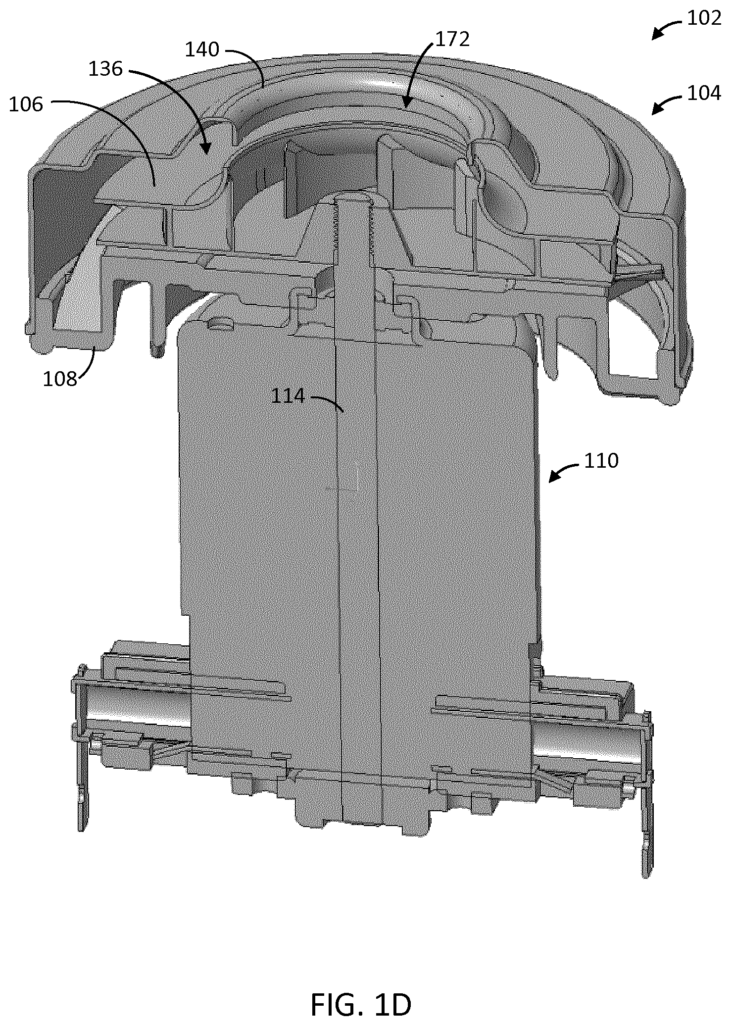 Patent US12410813 Figure 4 – Household appliance having an improved fan and motor assembly and fan and motor assembly for same