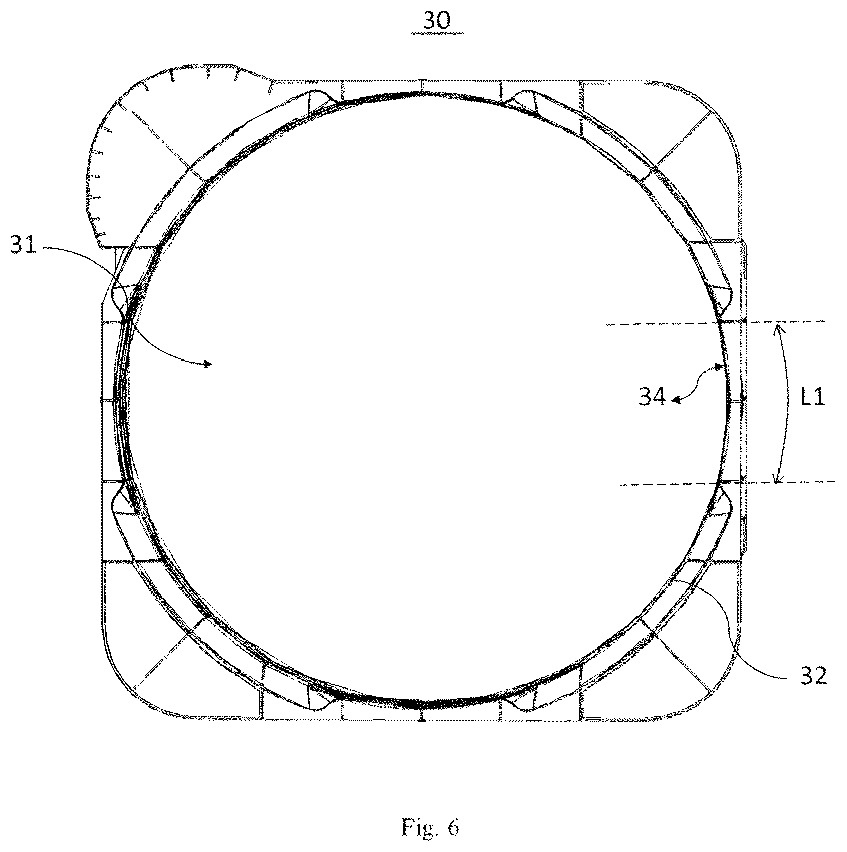 Patent US12410819 Figure 6 – Air guide cover, outdoor unit of HVAC apparatus, and HVAC apparatus