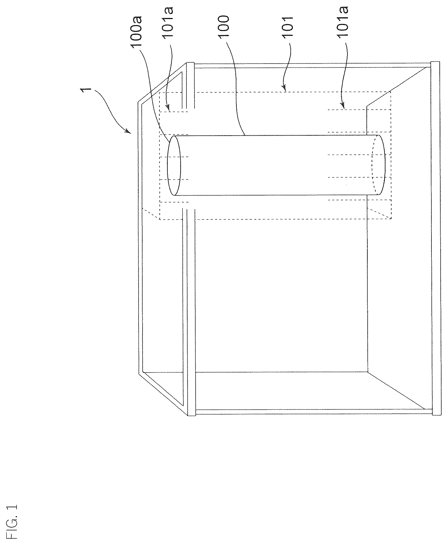 Patent US12410820 Figure 1 – Drainage device and drainage system