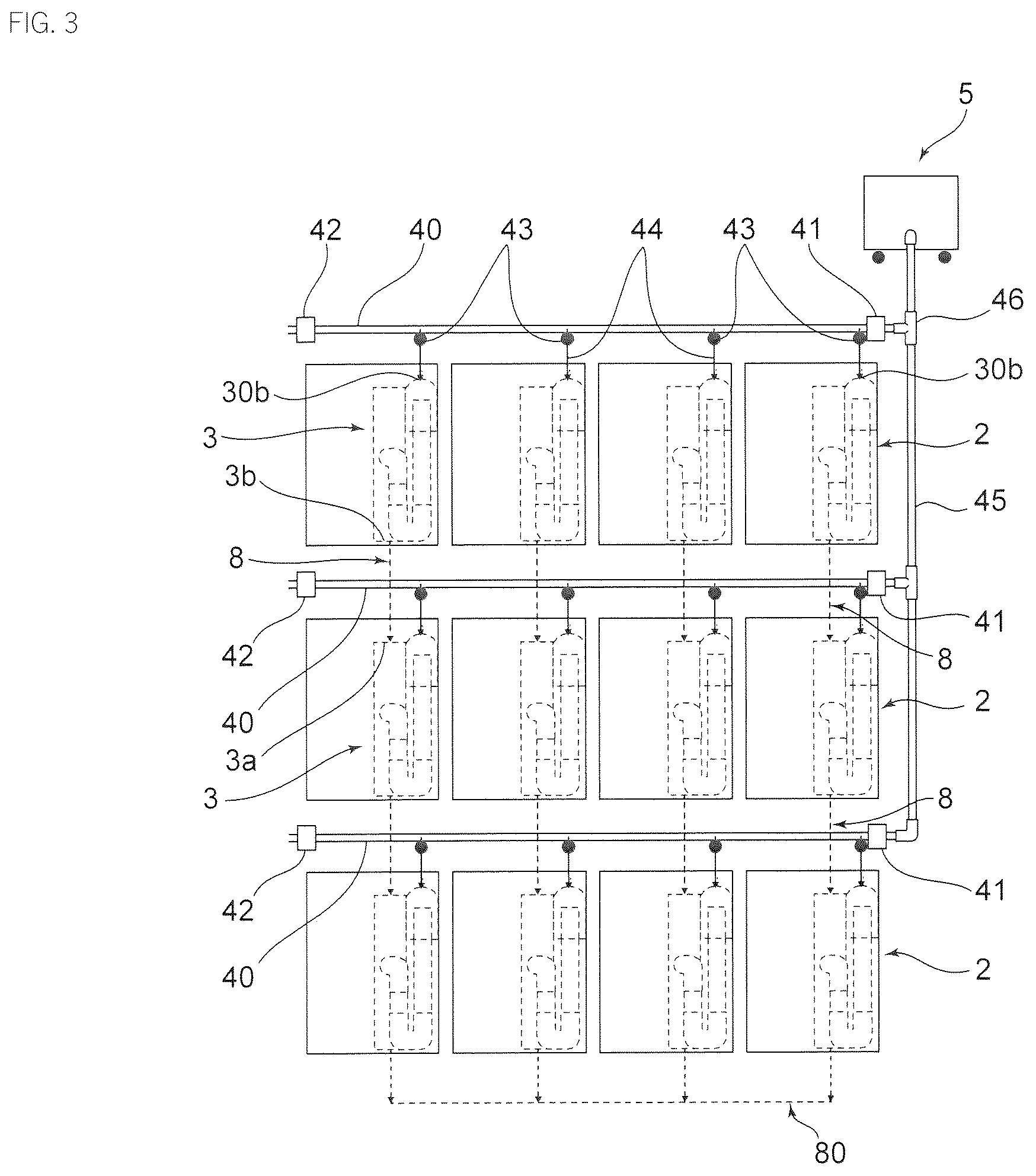 Patent US12410820 Figure 3 – Drainage device and drainage system