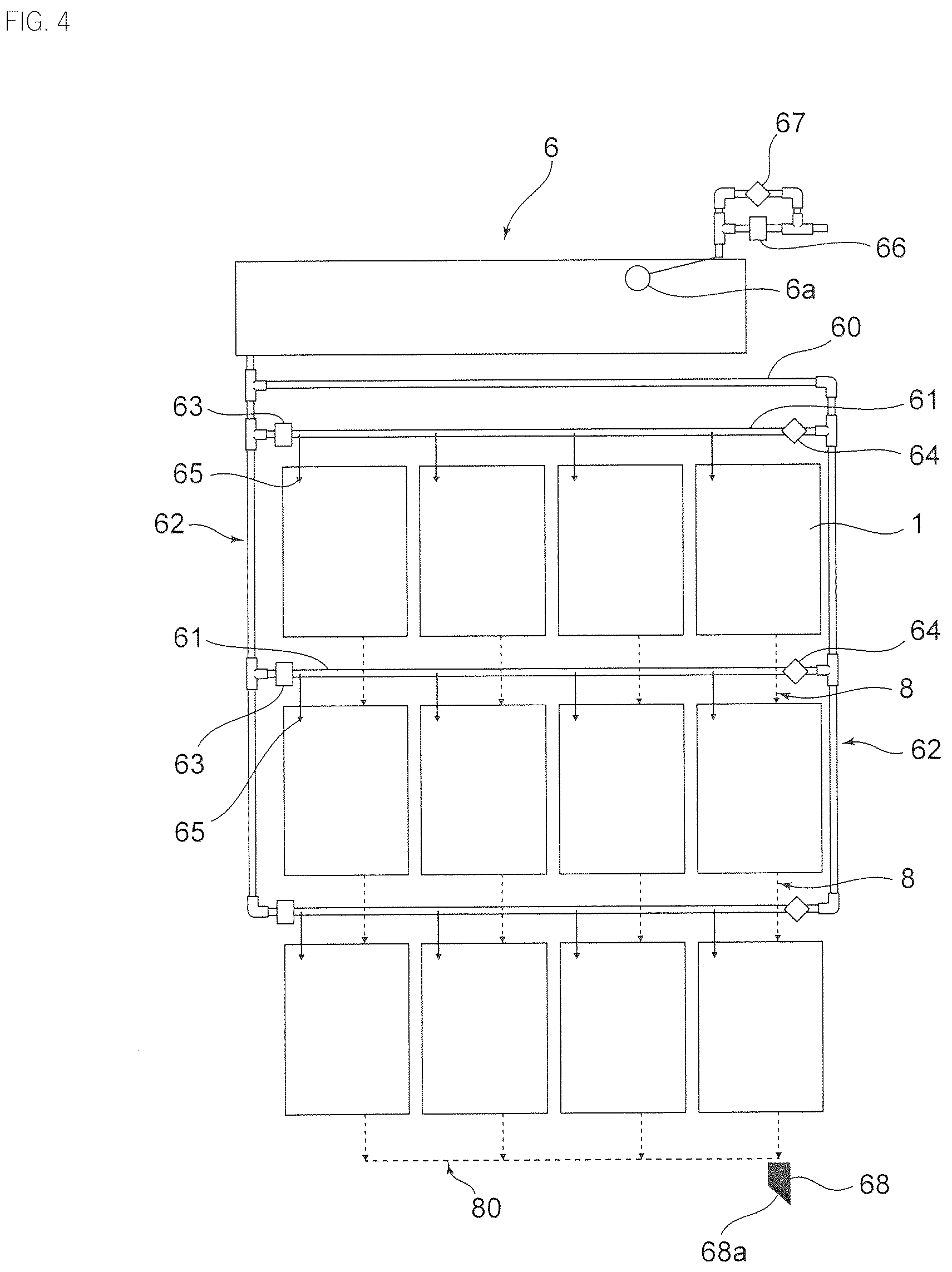 Patent US12410820 Figure 4 – Drainage device and drainage system